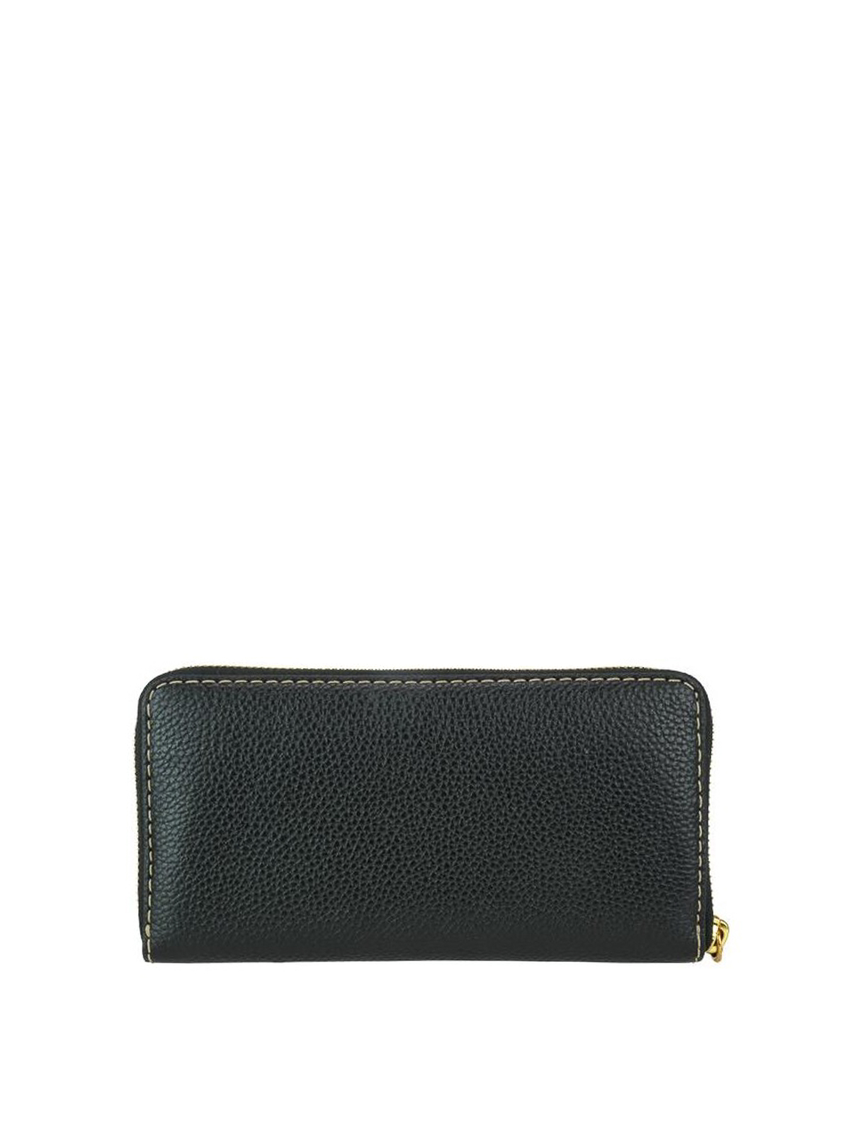 Marc Jacobs Black 'The Continental' Wallet