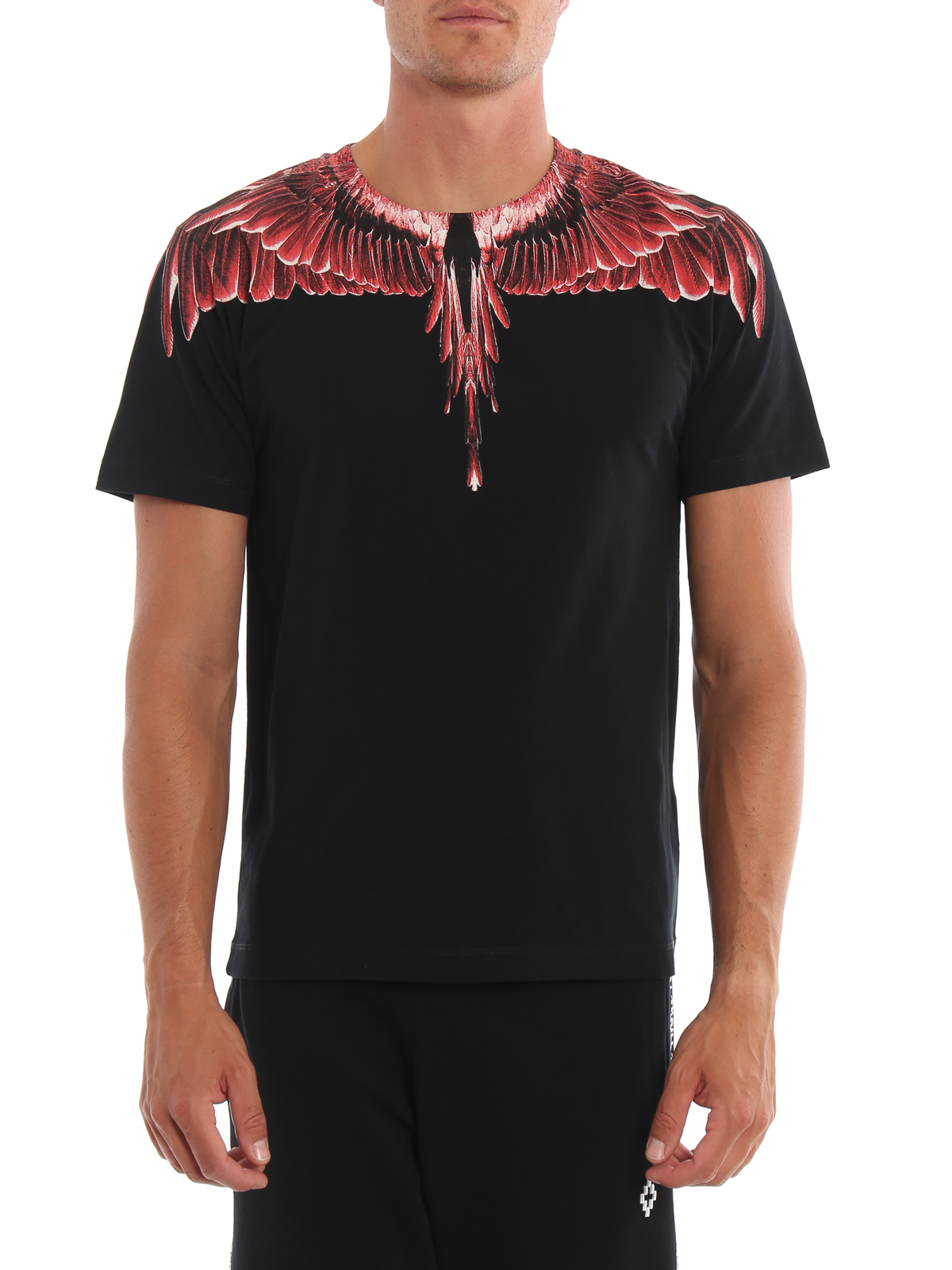 T-shirts Marcelo - Ghost Wings black T-shirt - CMAA018E190010031088