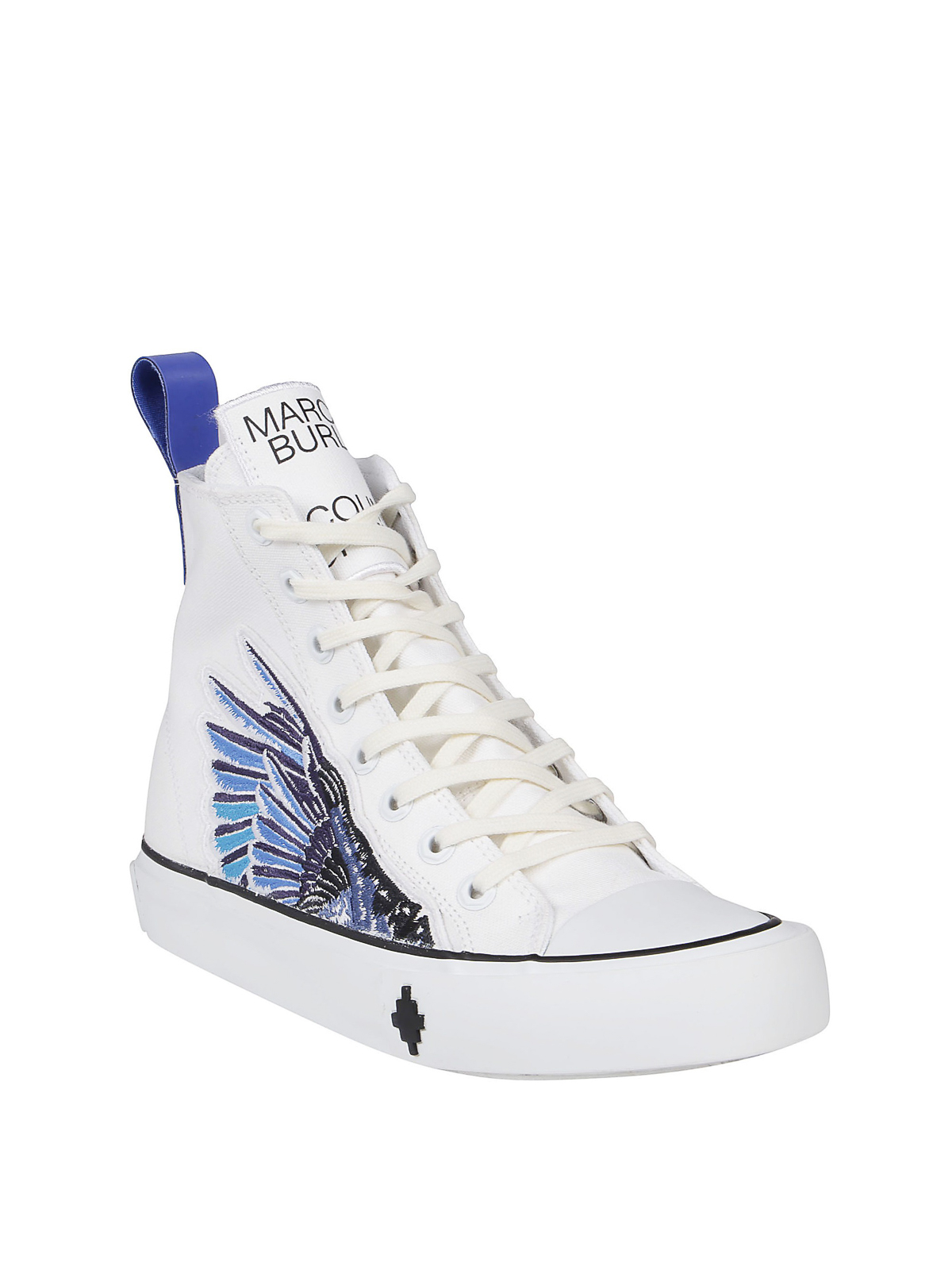 Trainers Marcelo County Of Milan - Wings cotton high-top shoes -