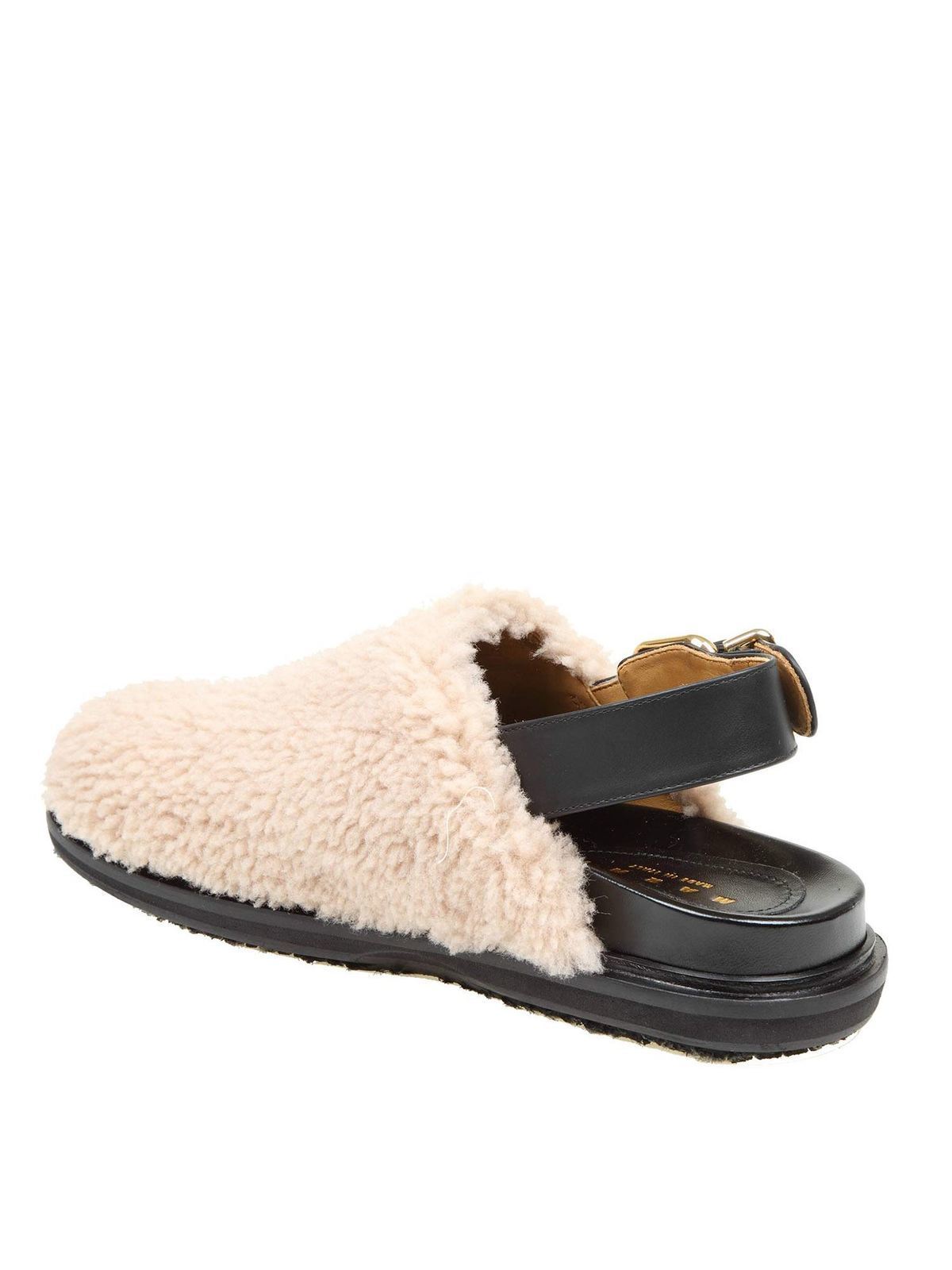 サンダル・ミュール FUSSBET SANDALS Marni Fussbet Leather Sandals | Brown | FARFETCH