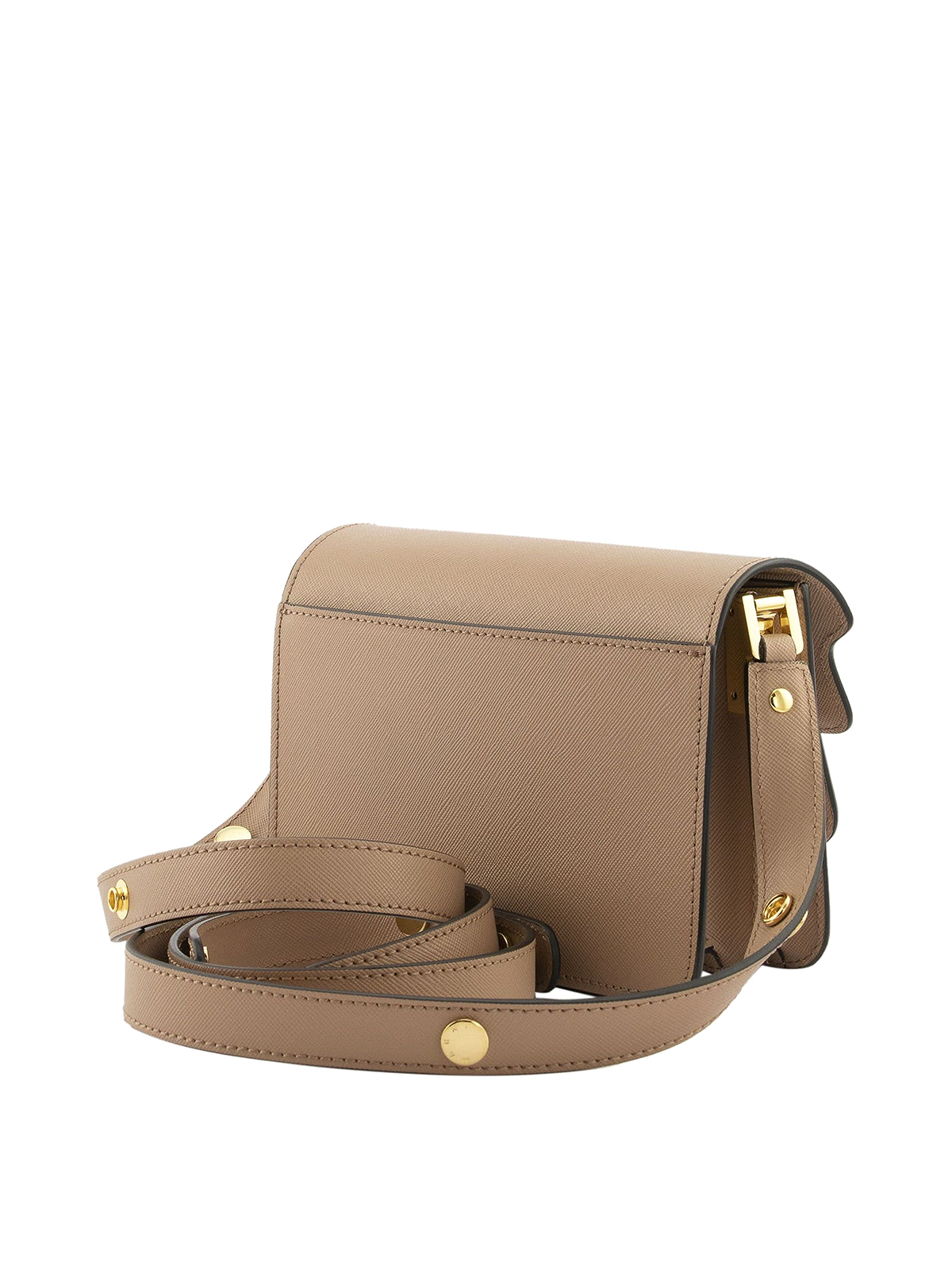 Shoulder bags Marni - Saffiano leather Trunk mini bag