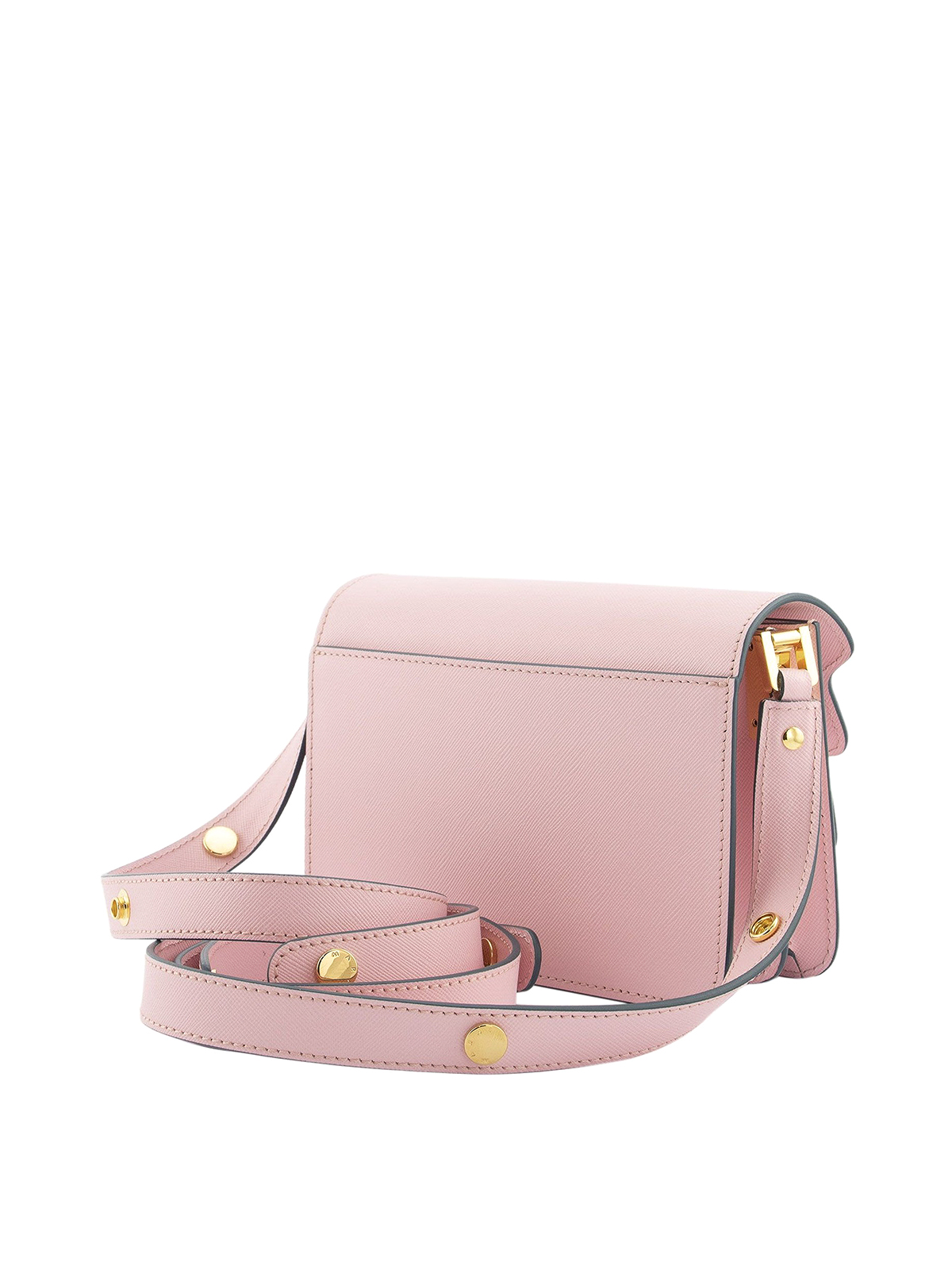 Trunk Mini Bag in Pink Leather