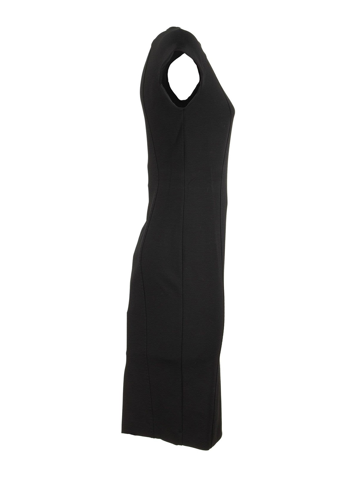 Max Mara Bobbio viscose jersey dress - Black|66260309600001