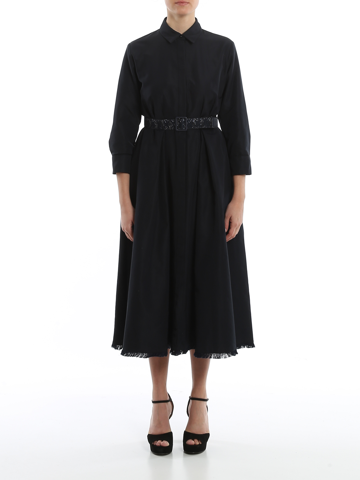 【関税&送料込】Max Mara Long Shirt Dress Shirt dresses us | Max Mara