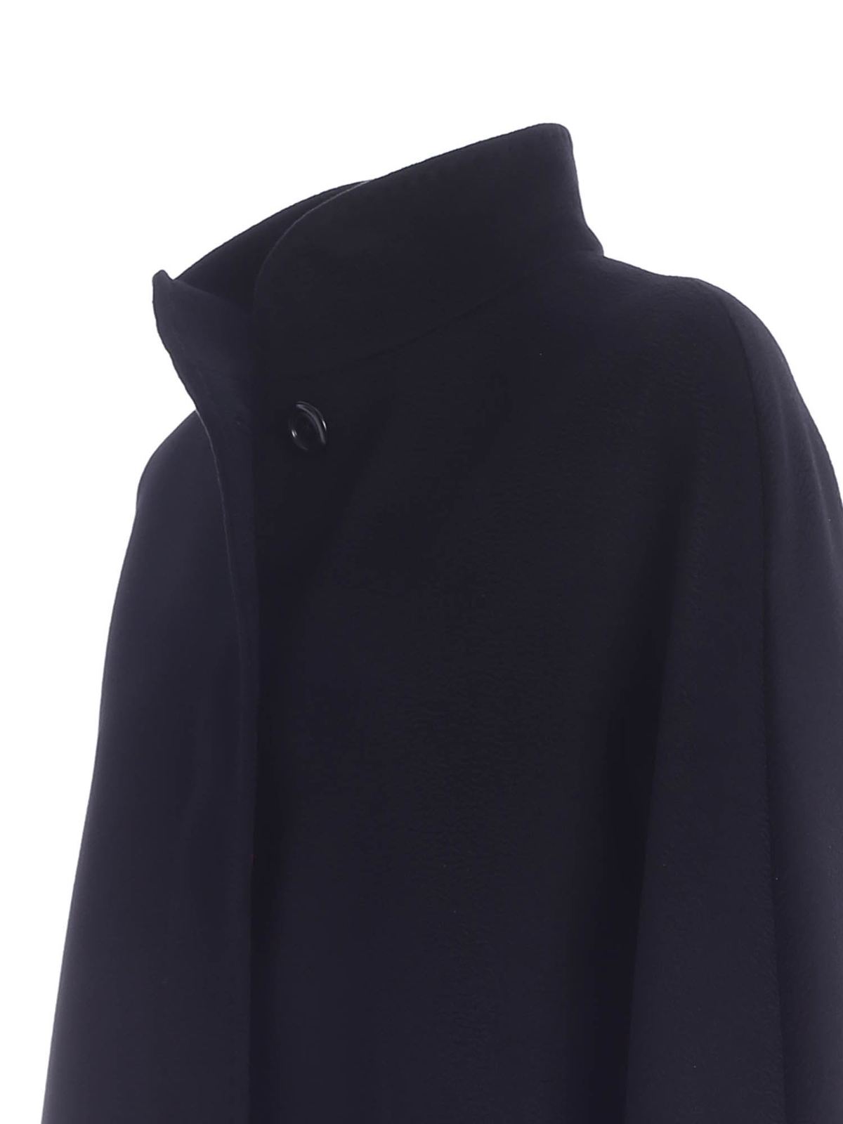 Zenit coat in black