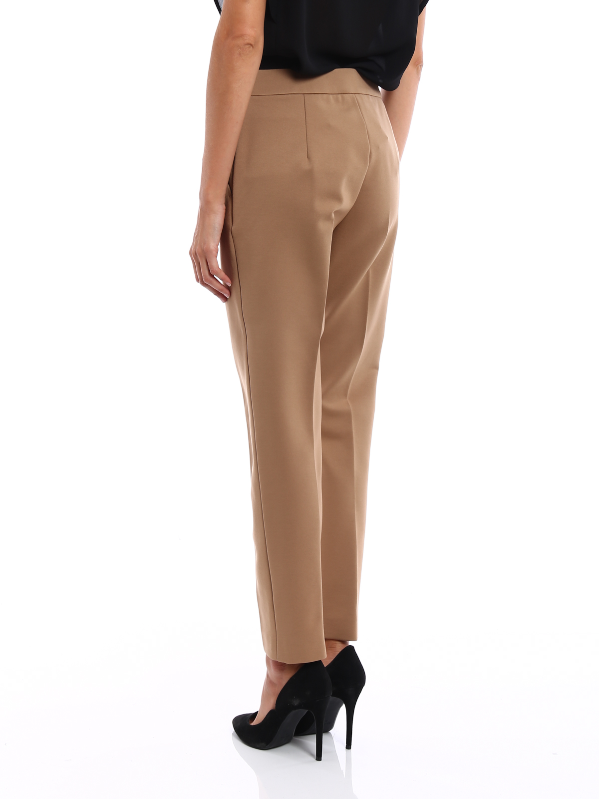 Shop Claudia Tapered Leg Pant in Black | Max Women's Fashion NZ