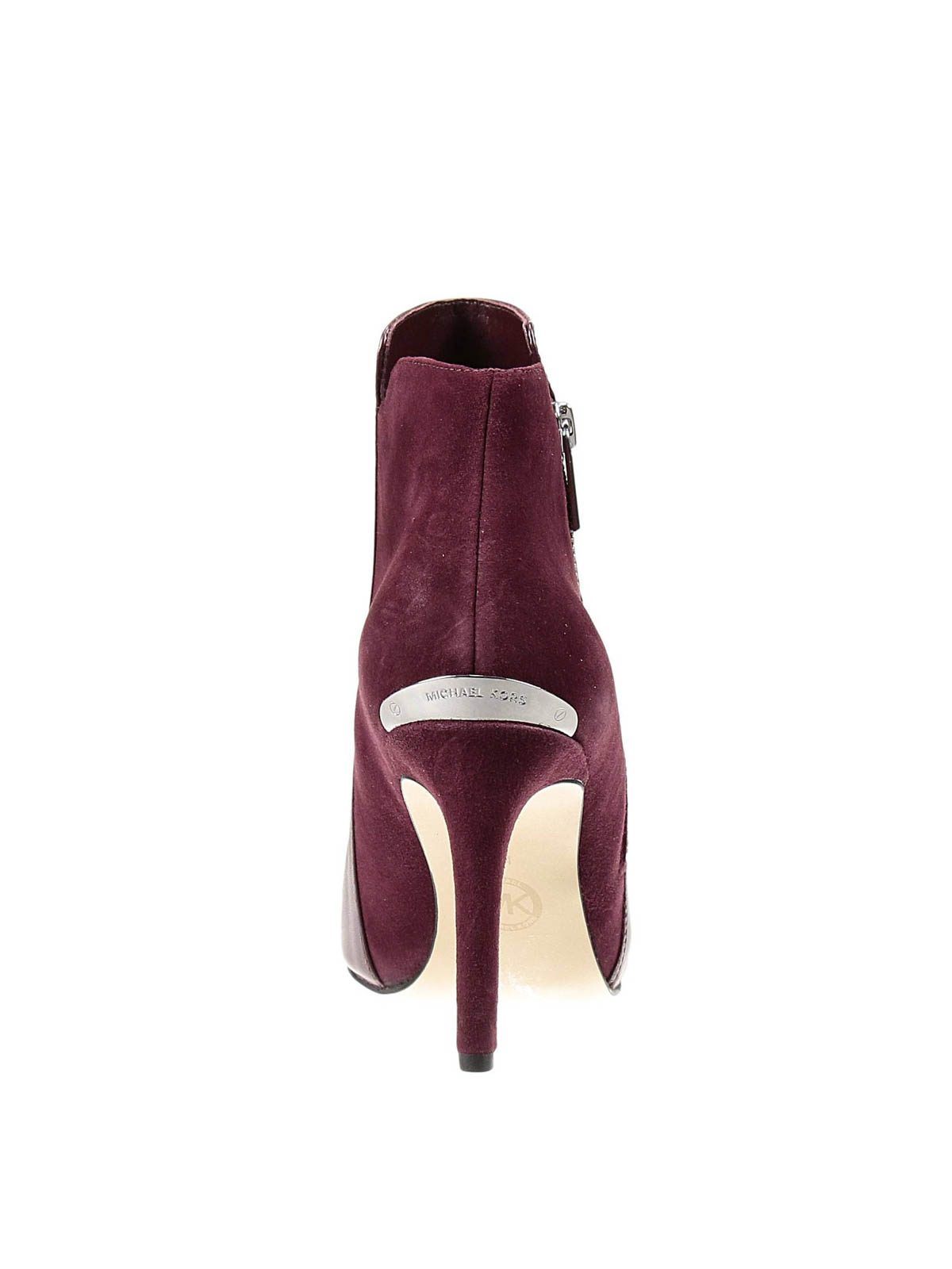 Michael Kors Stiefeletten Clara Dunkelrot Damen 40F5CLHE6L