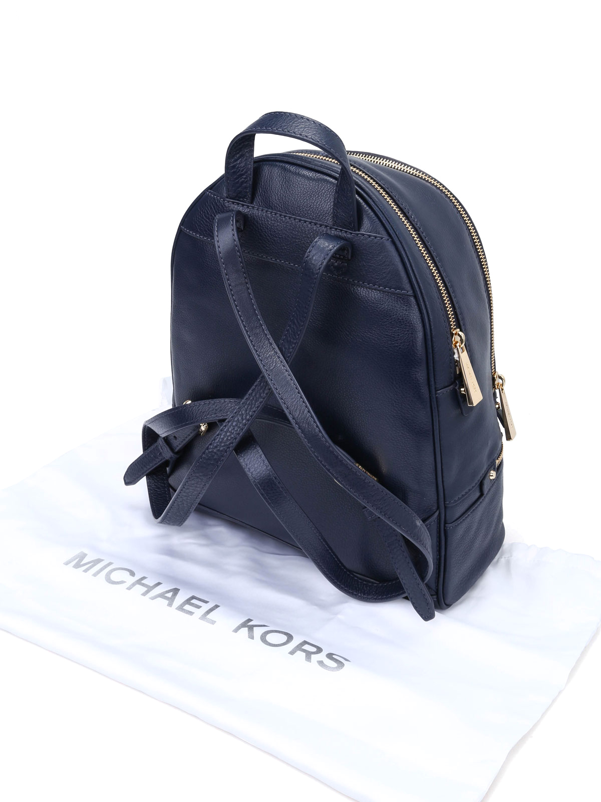 Michael Kors Blue Backpacks