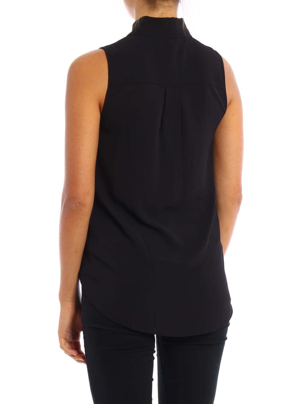 blusa negra michael kors