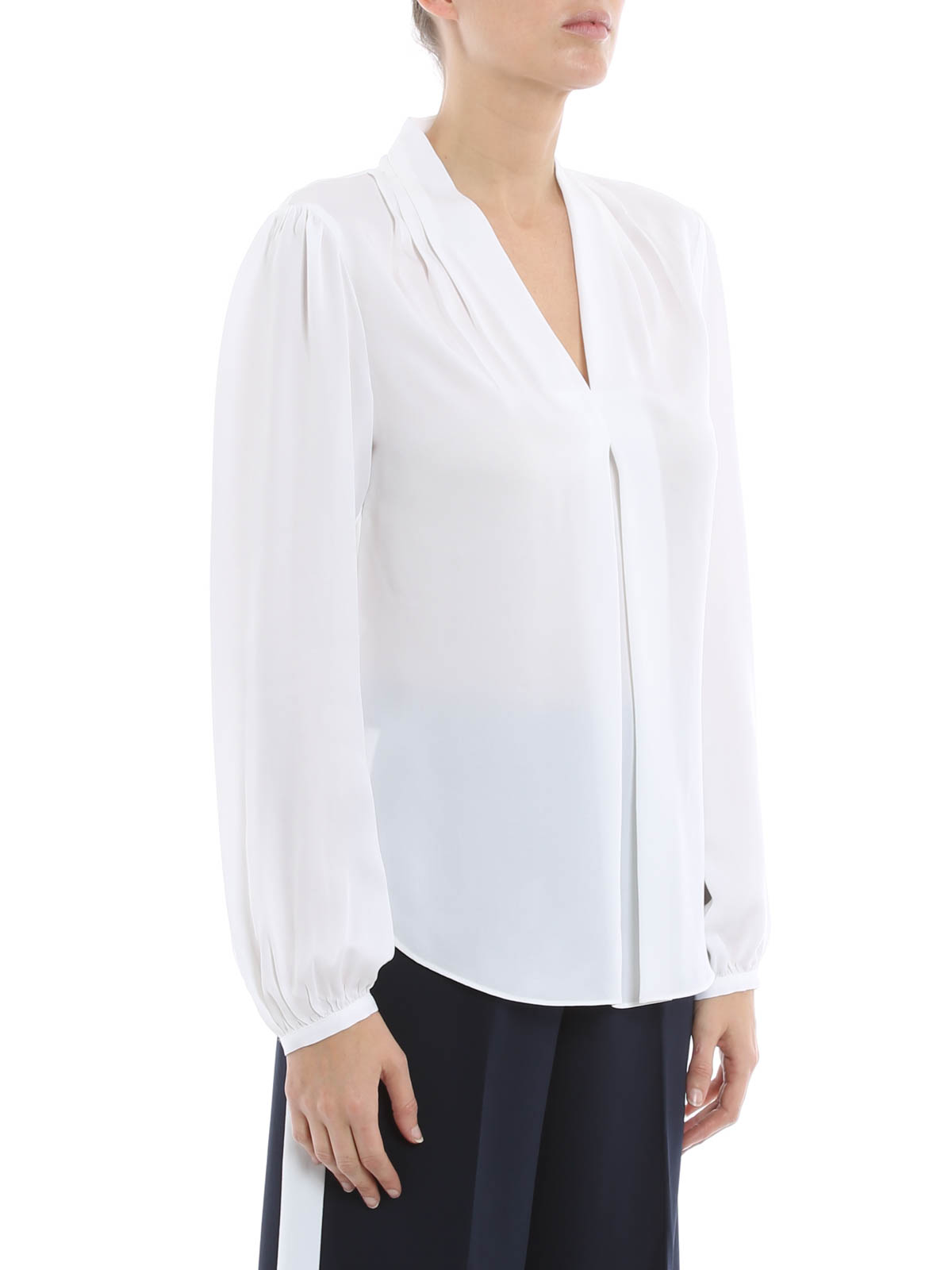 Michael kors hot sale blouses white