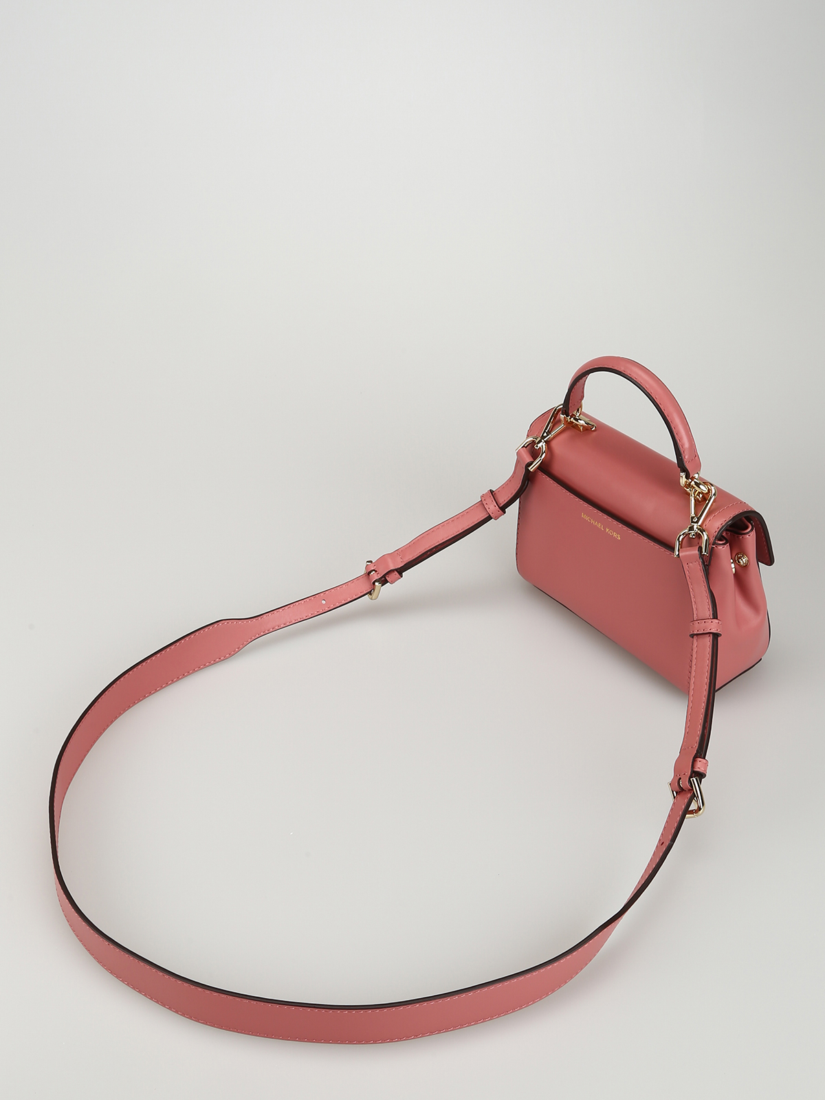 Cross body bags Michael Kors - Pink smooth leather mini cross body