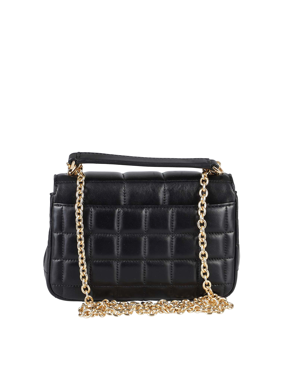 Shop Michael Kors Soho Small Quilted Bag In Black