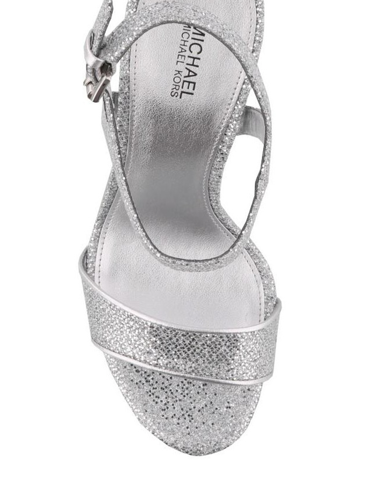 Sandals Michael Kors  Bella Flex Mid silver sandals  40S8BLMA1L040