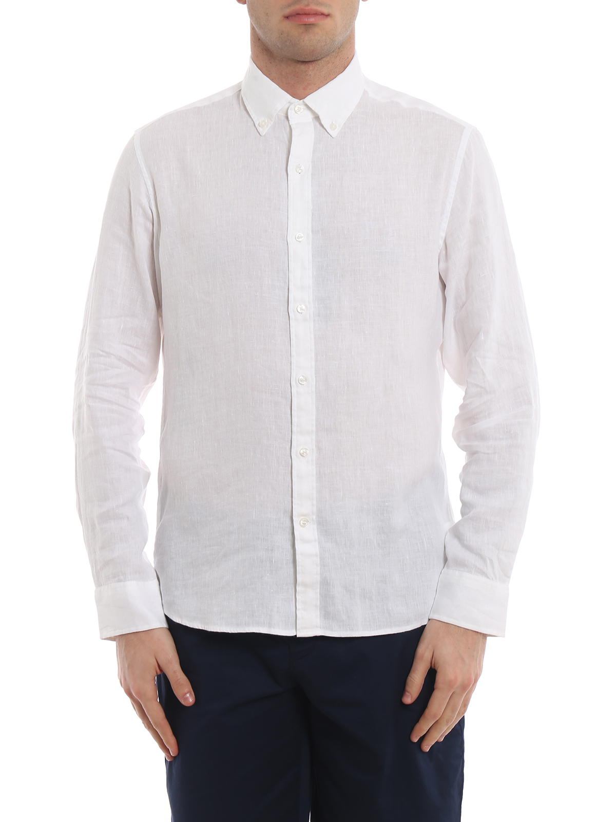 michael kors linen shirt