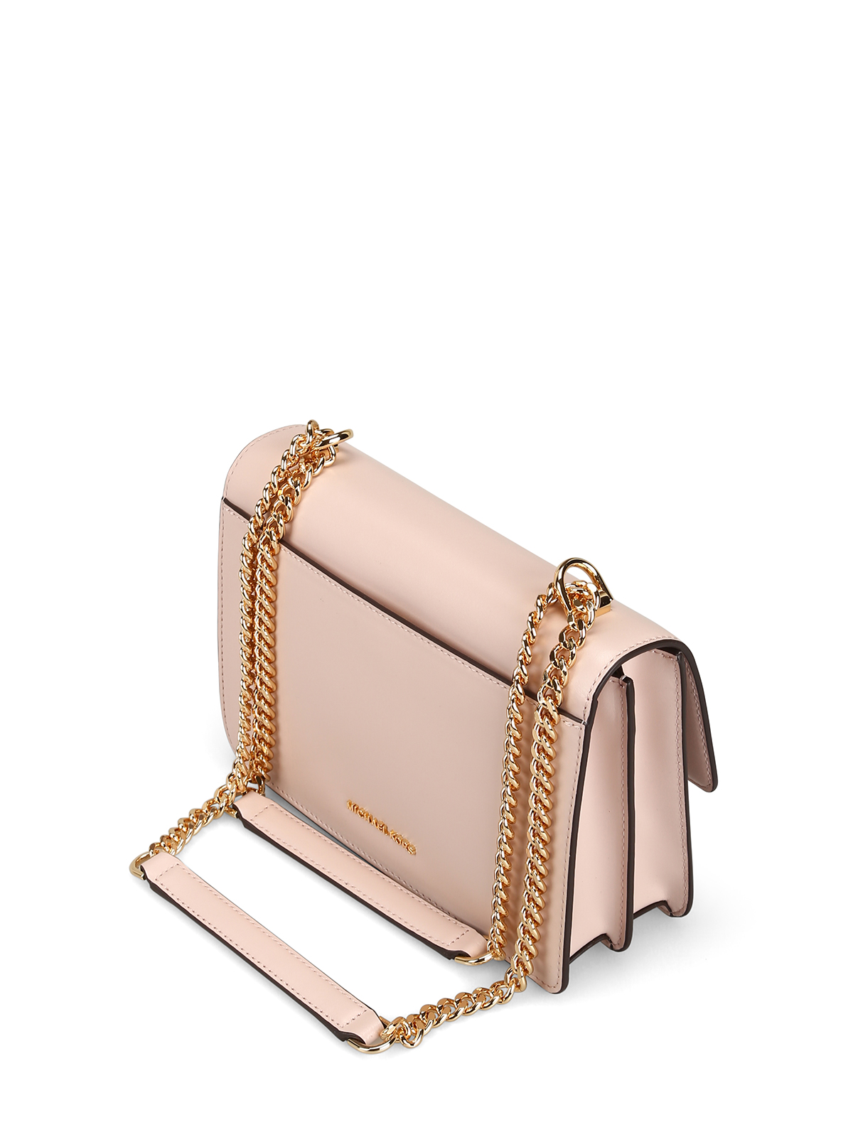Michael Kors Savannah Small Pale Pink Saffiano Leather Satchel Bag