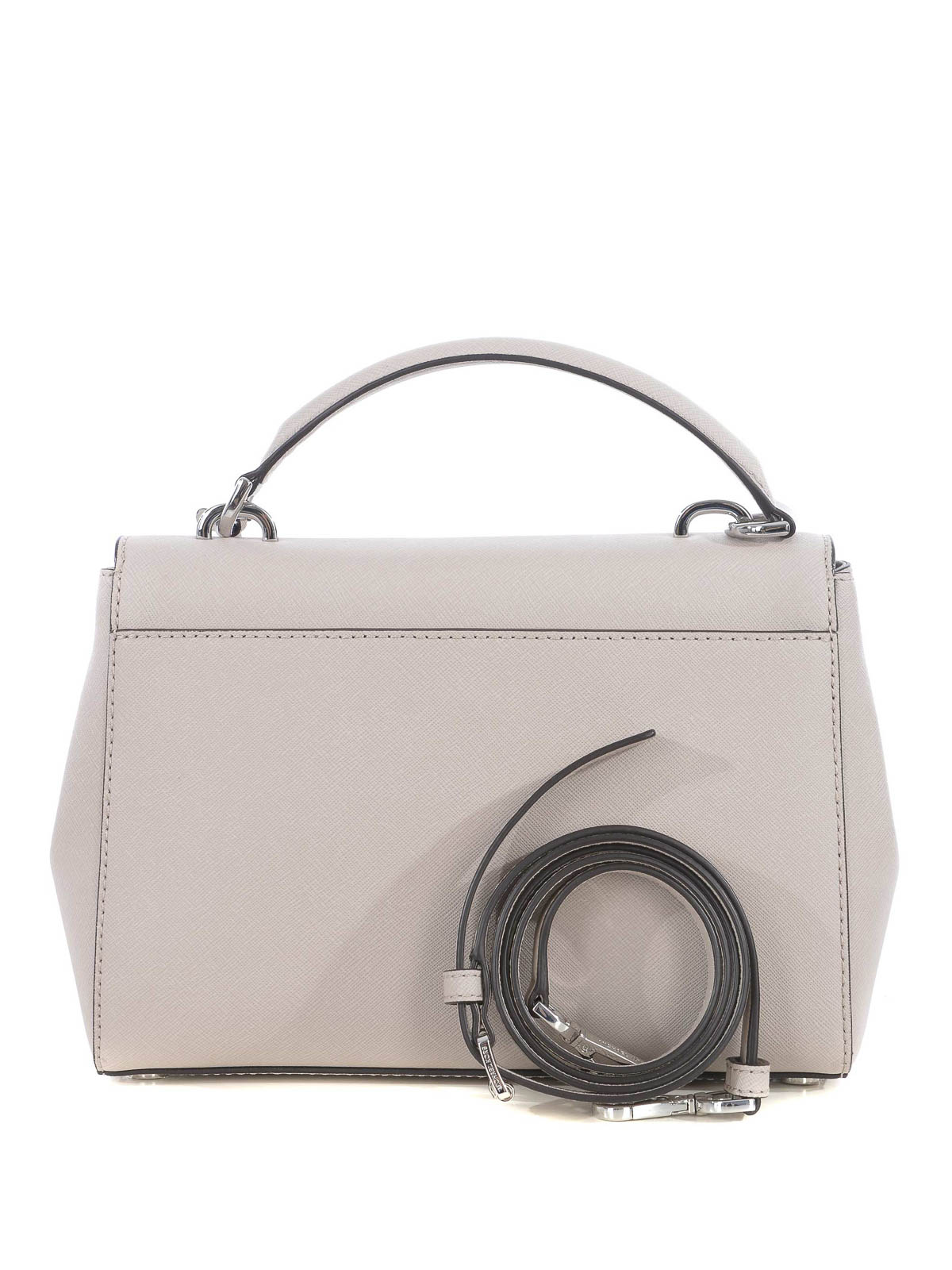 Ava Small Saffiano Leather Satchel