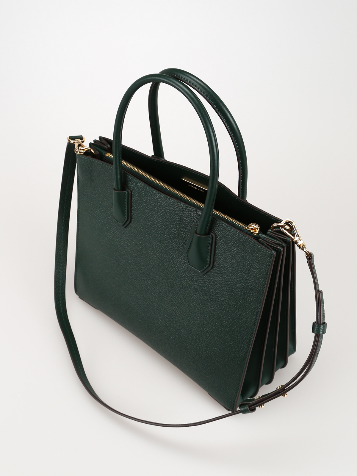 Totes bags Michael Kors - Racing green Mercer Gallery medium bag