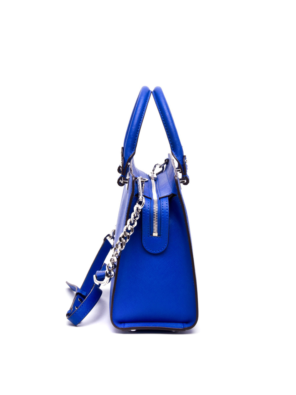 Michael Kors small Satchel Royal Blue | Satchel, Royal blue, Blue bags