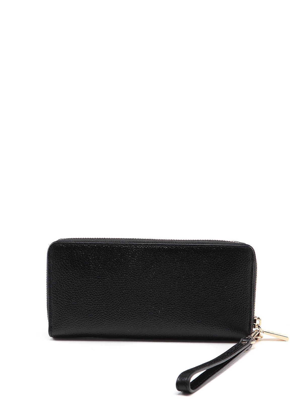 Women's Travel Continental Leather Wallet - Black 