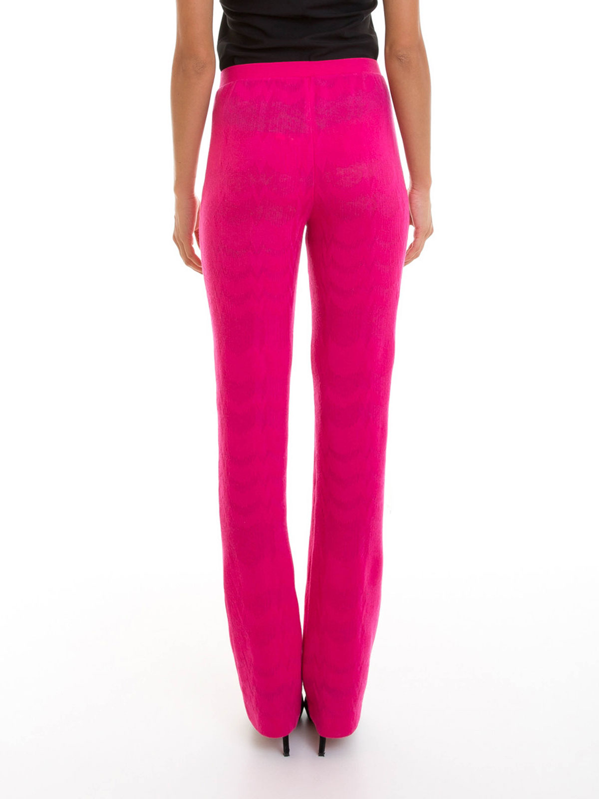 Pantalon Fuschia MISSONI Taille 38 - Neuf Avec étiquettes, Couleur Vive, Marque Italienne De Luxe