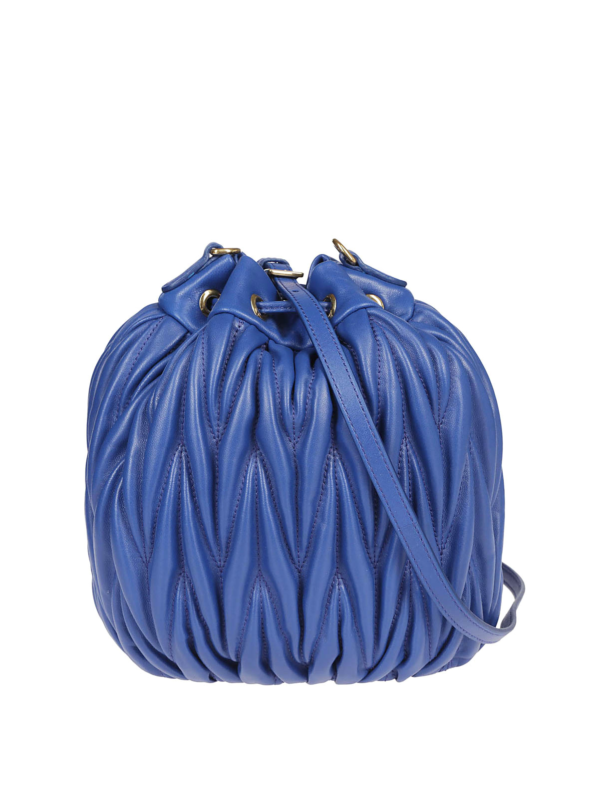 Miu Miu Matelasse Bag in Blue
