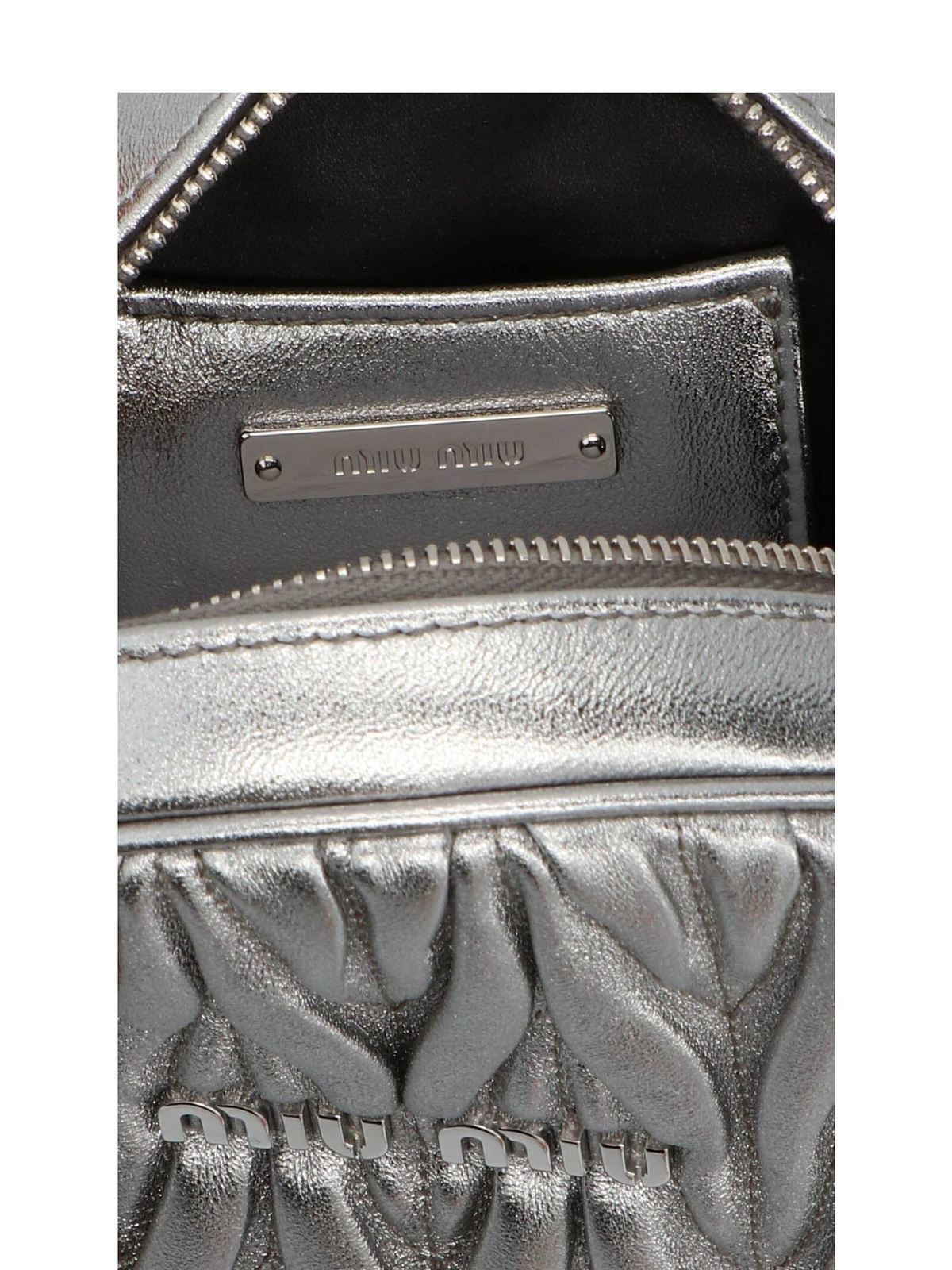 MIU MIU】Bandoliera クロスボディバッグ