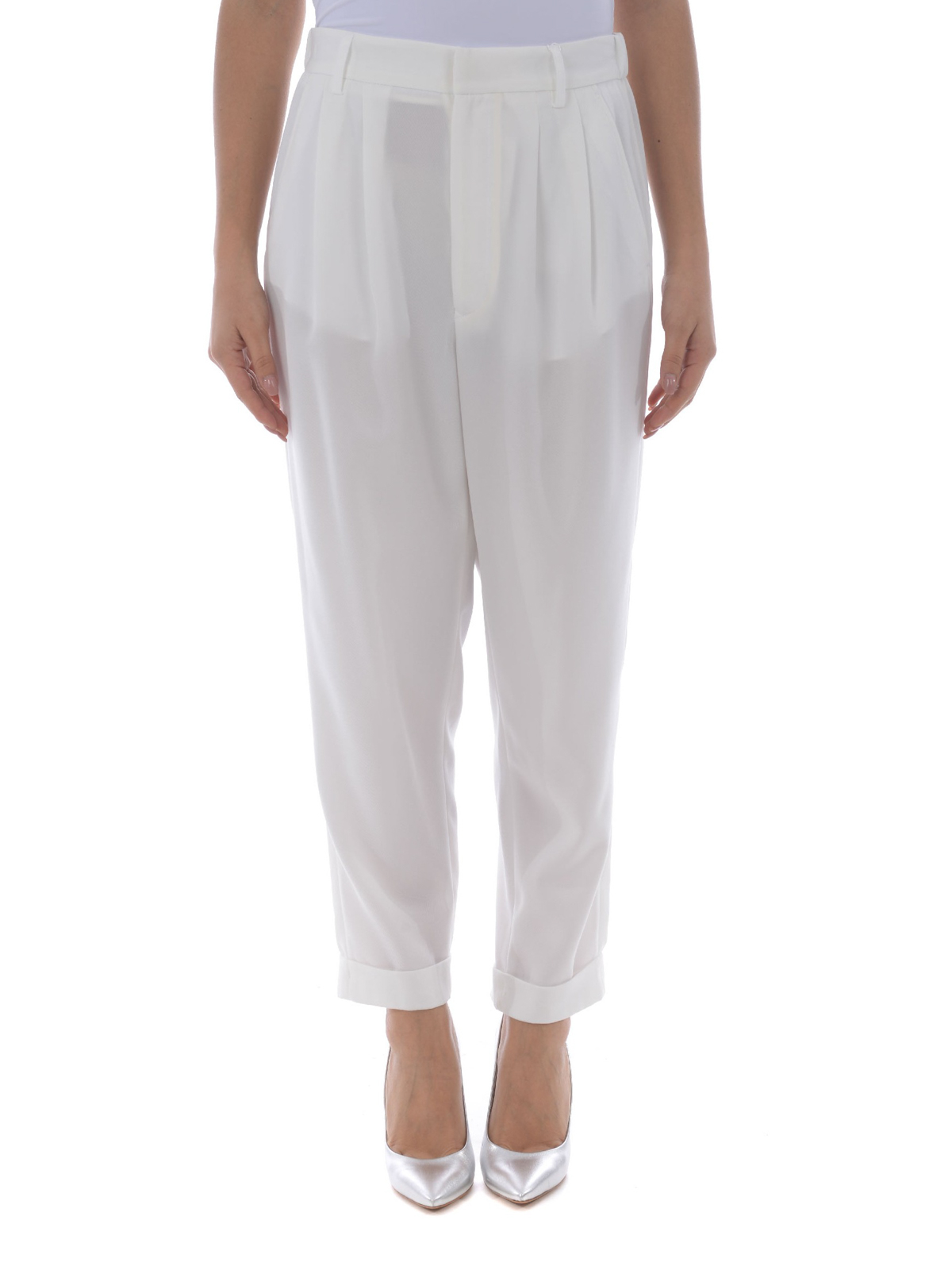 MM6 Maison Margiela カジュアルパンツ - 白 | S32KA0506S48458101