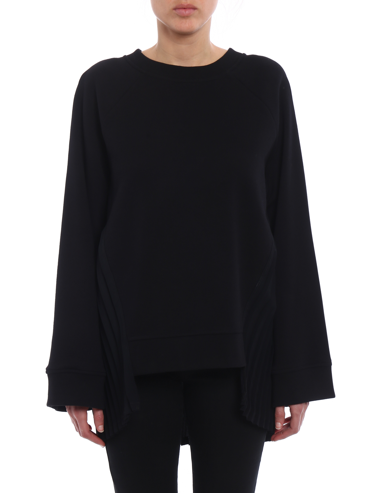 سویشرت MM6 Maison Margiela - Pleated back over sweatshirt