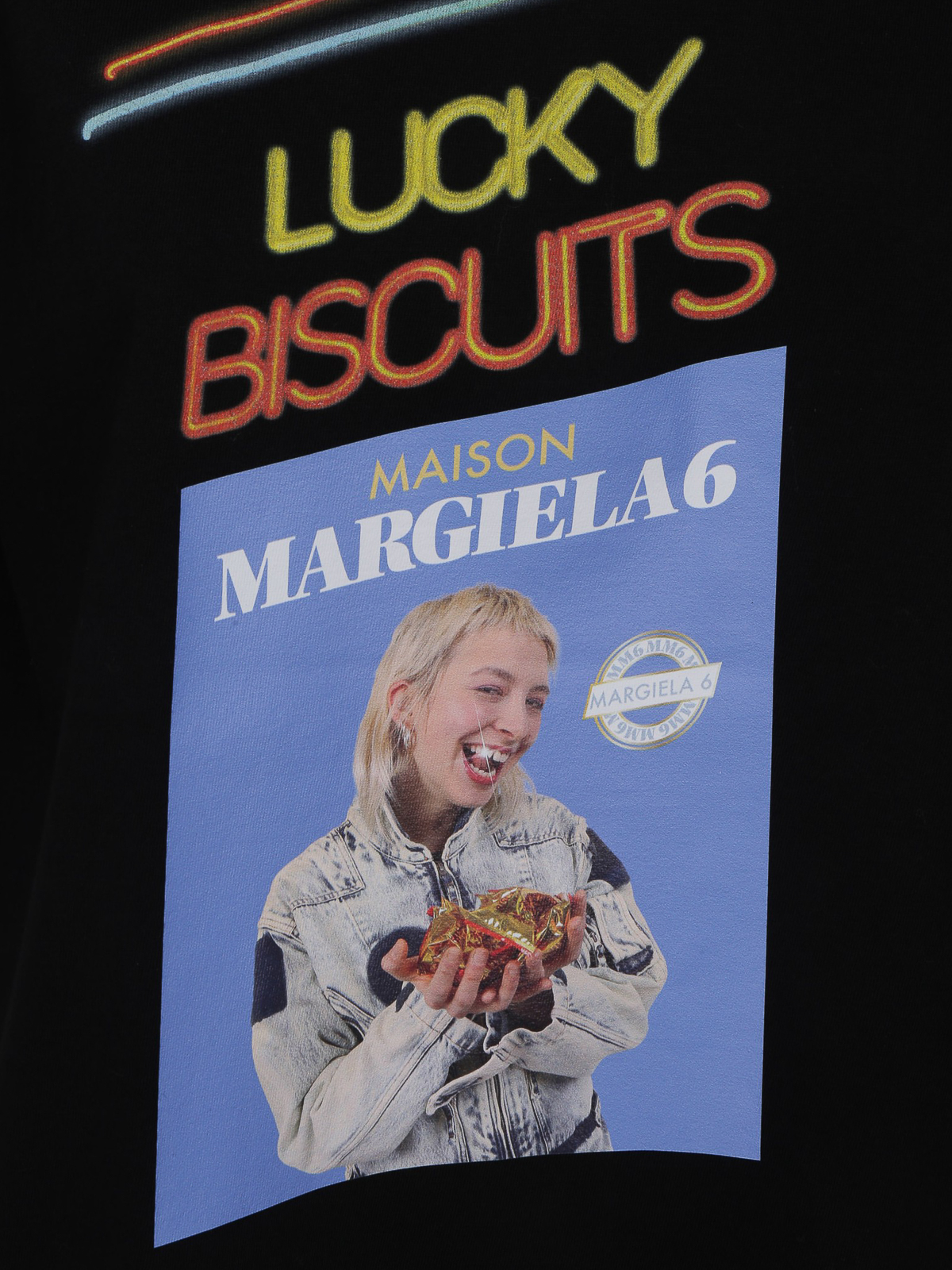 MM6 Maison Margiela Cotton Lucky Biscuits T-shirt