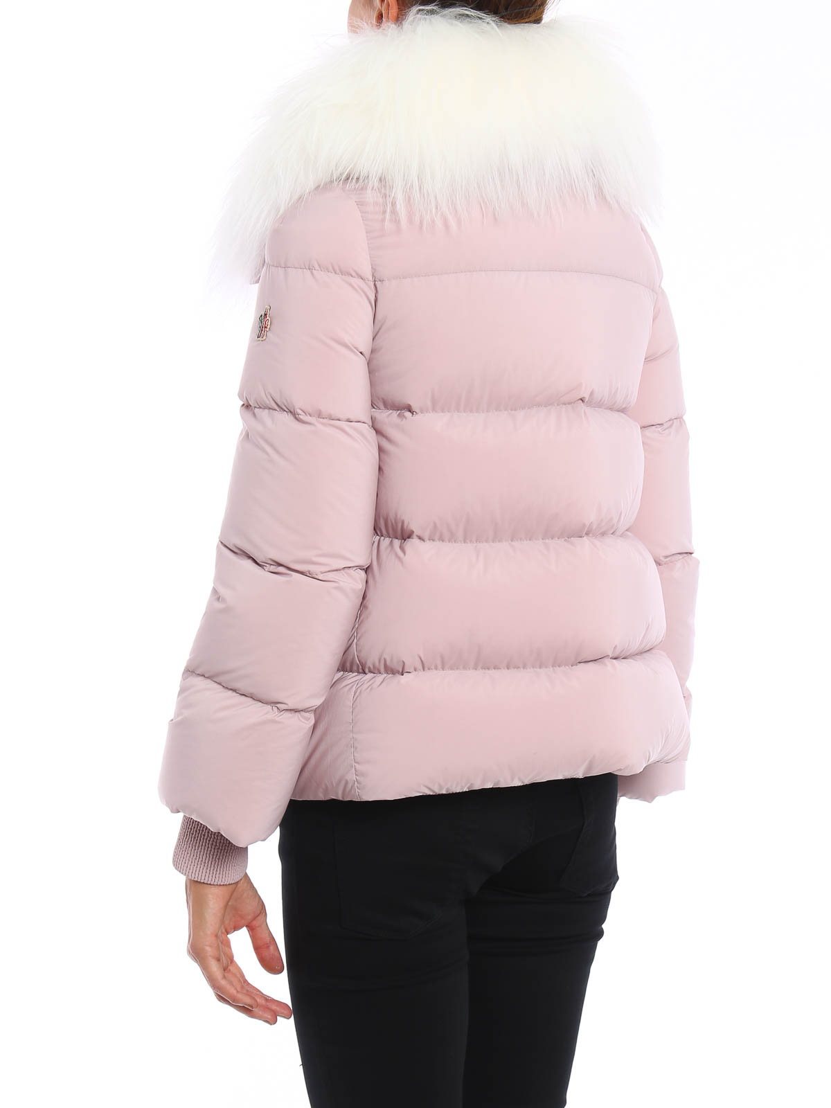 Padded jackets Moncler Grenoble - Rumier fur detailed padded 