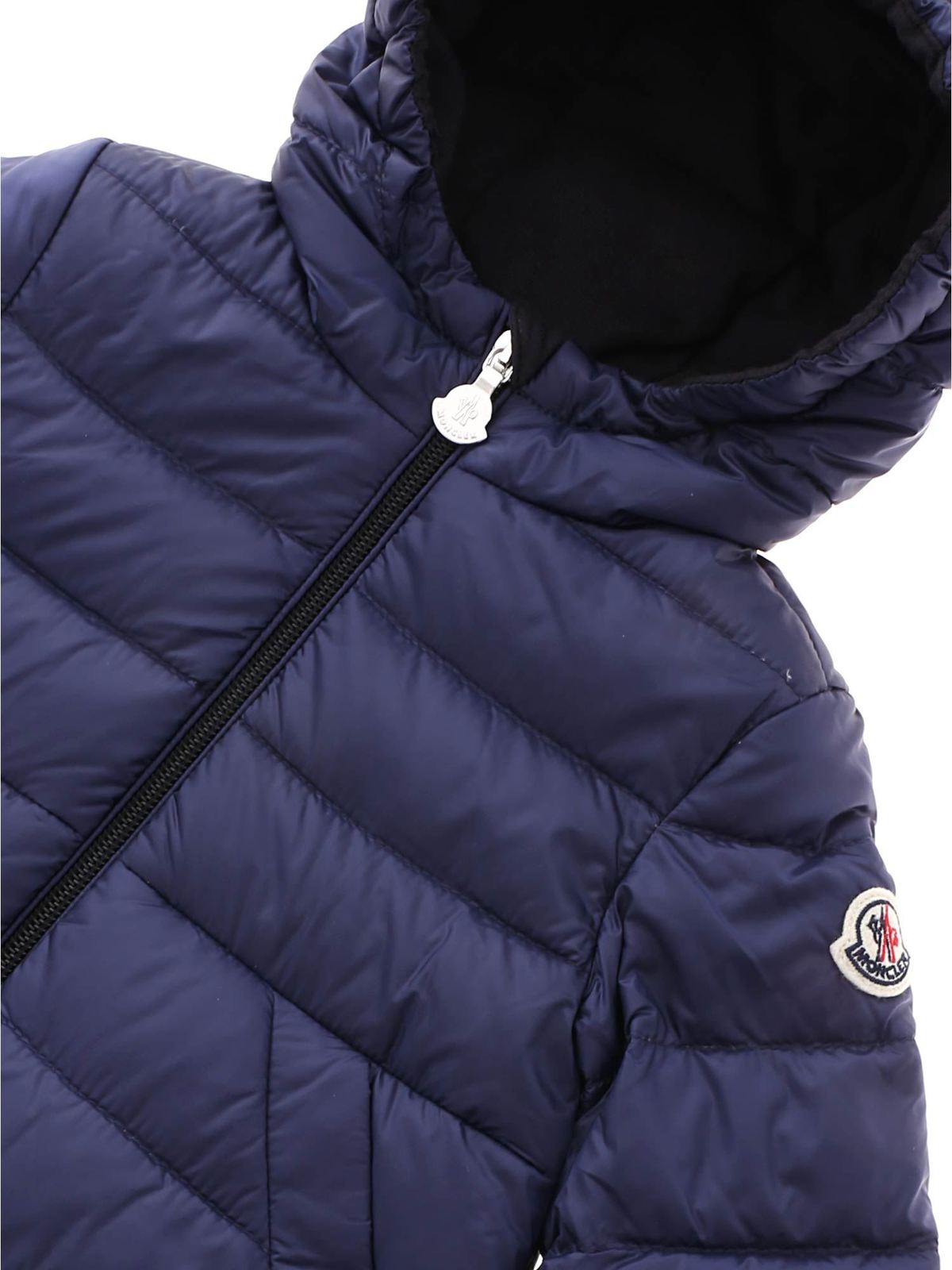 Moncler Jr Muguet down jacket in blue|1A5061053048755MUGUET