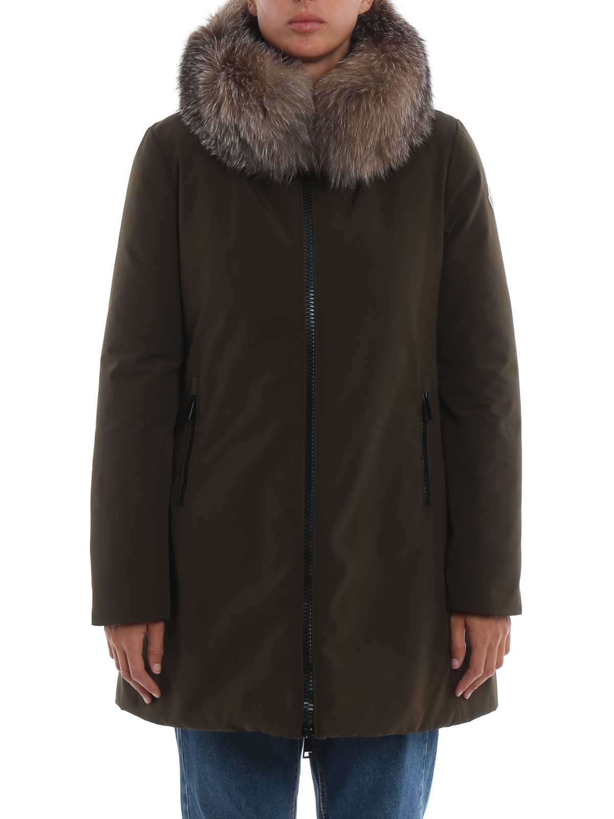 Moncler bartramifur sales black