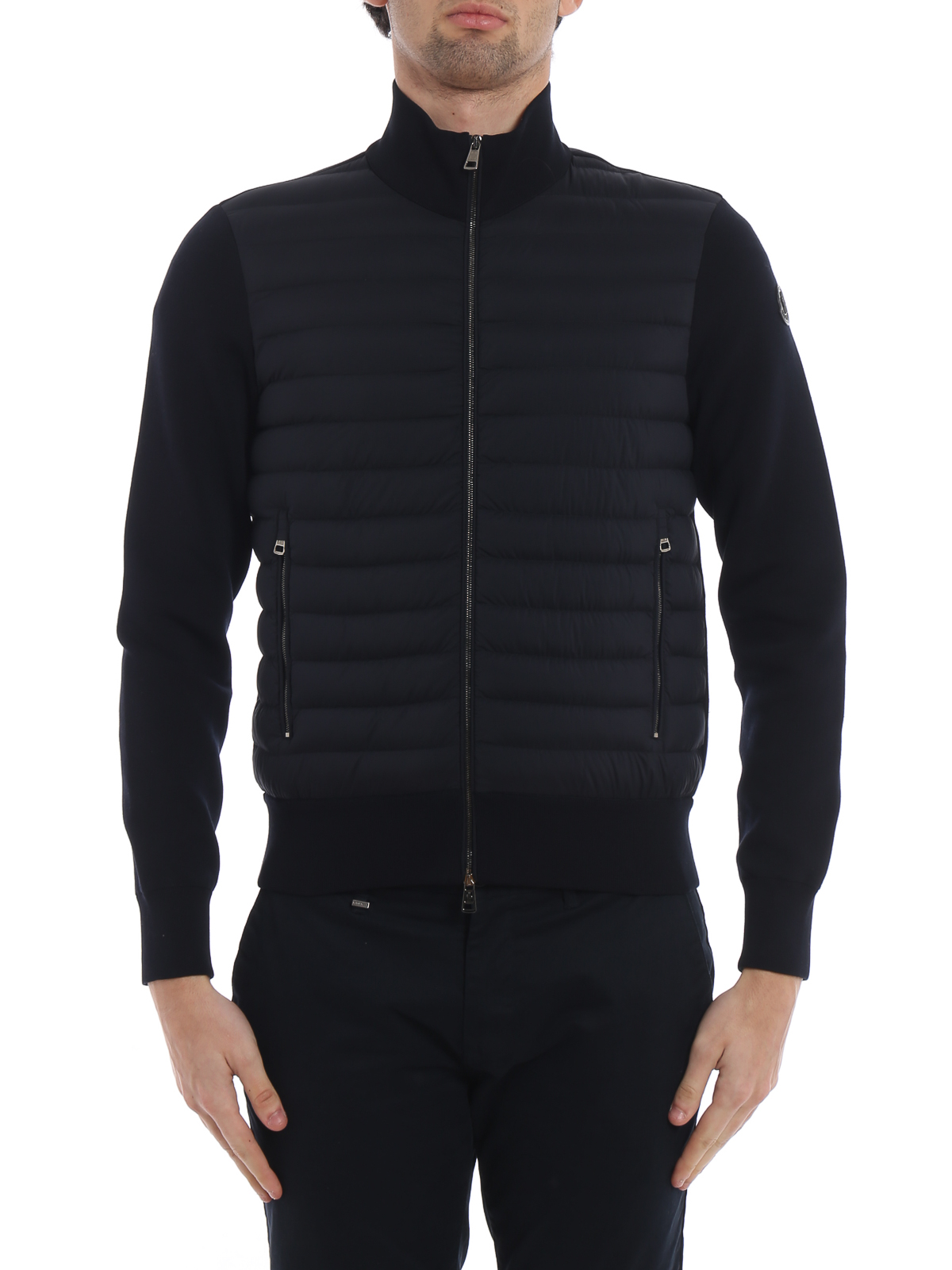 Moncler padded outlet front jacket