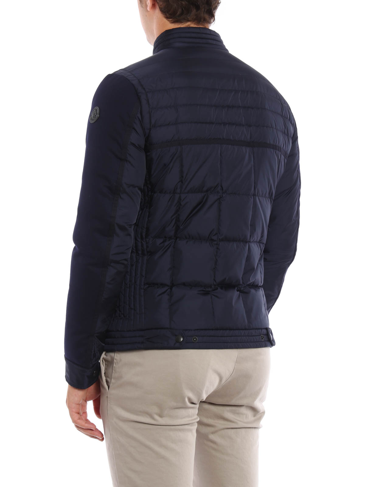 Moncler Gard wool panelled padded jacket | B2091419538553227742 Moncler Gard wool panelled padded jacket | B2091419538553227742