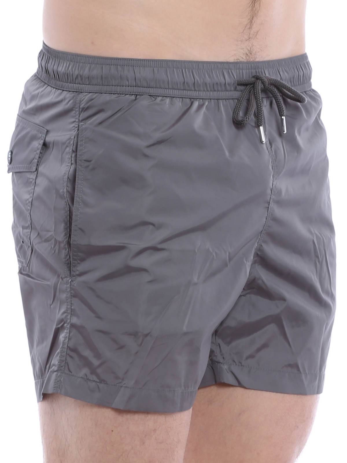 Grey moncler swim shorts online