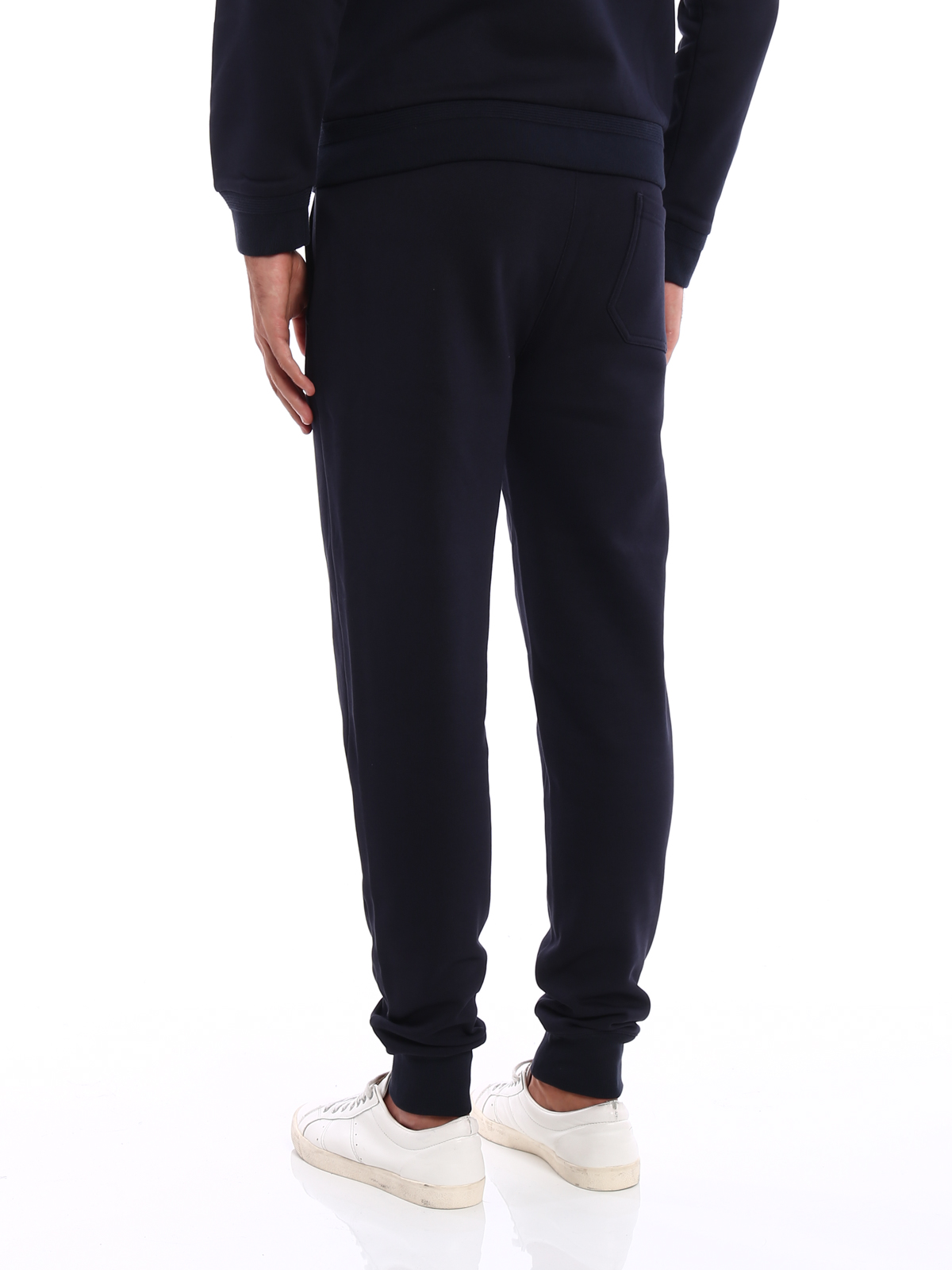 Moncler Cotton tracksuit bottoms Dark Blue C2091870300080451773