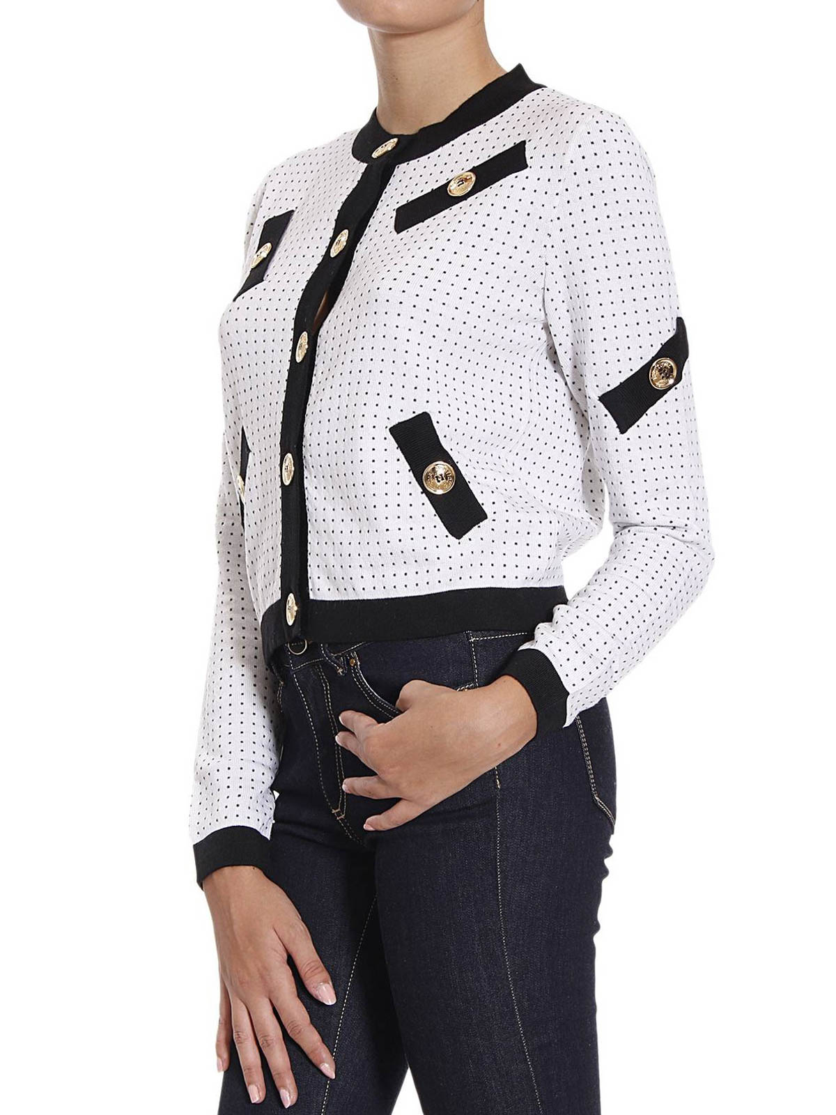 Moschino dot discount cardigan