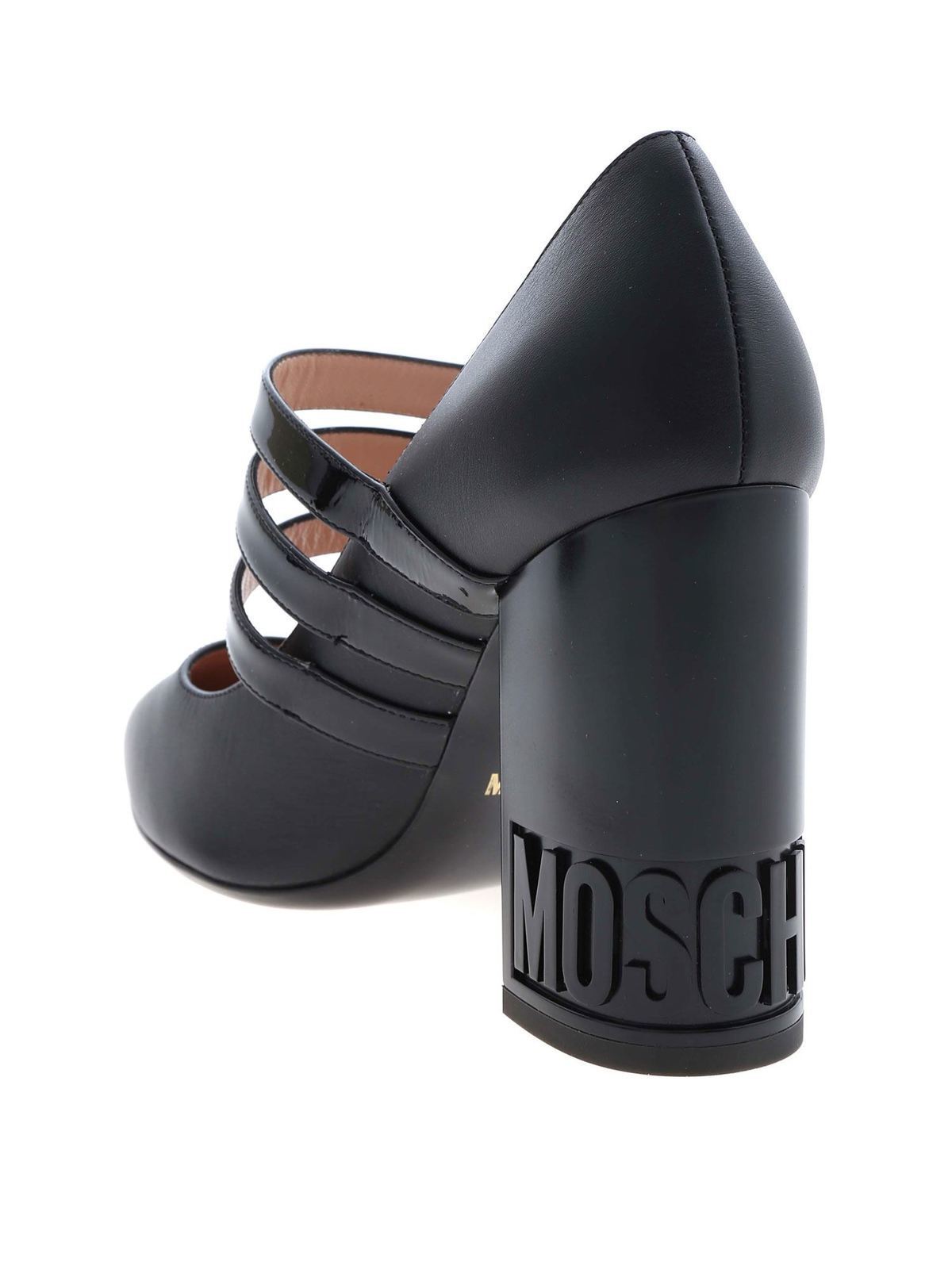 Shop Moschino Zapatos De Salón - Negro