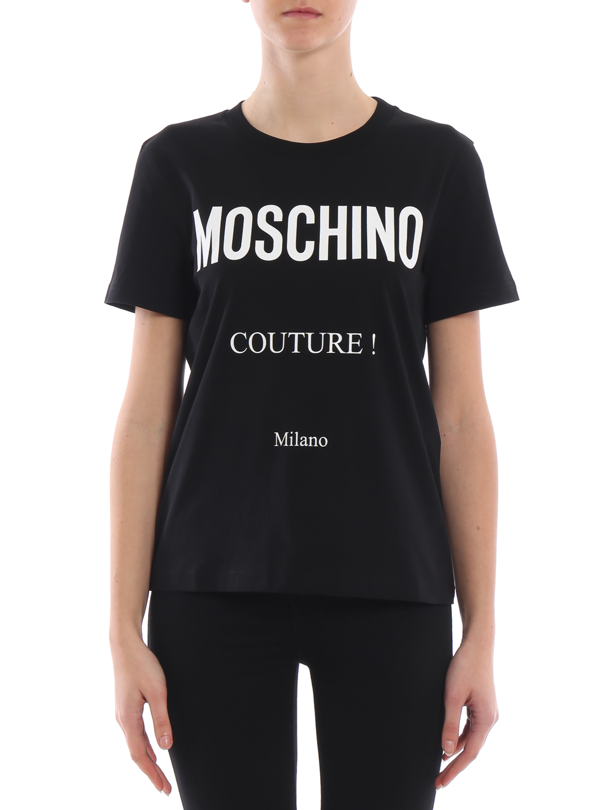 Moschino Tシャツ - 黒 - ブラック|A070305402555 | THEBS