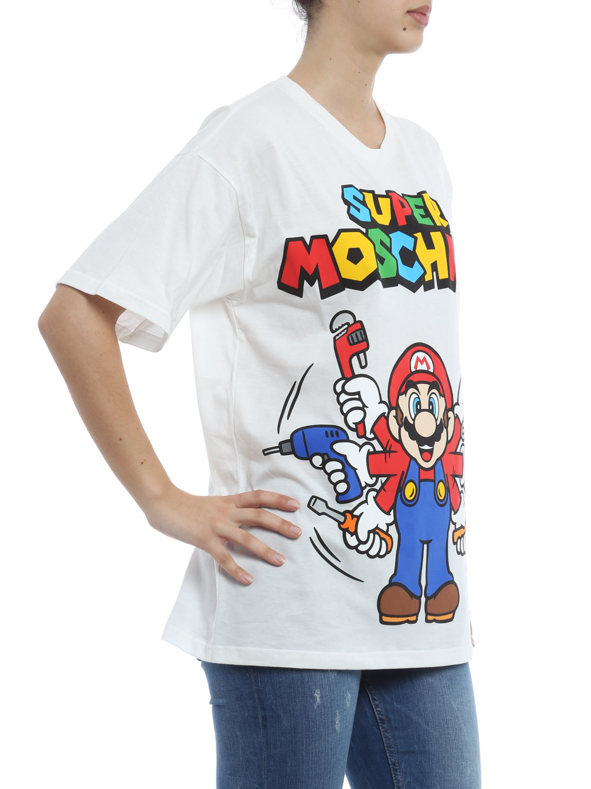 Moschino Super Moschino T-shirt - ホワイト | V07074401002