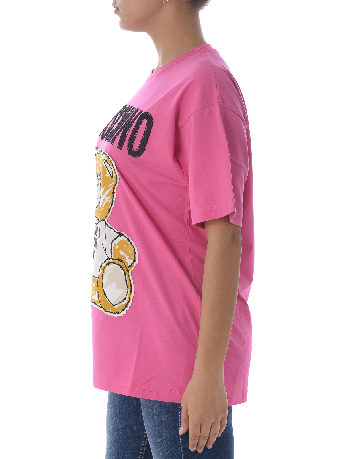 MOSCHINO コットンオーバーT