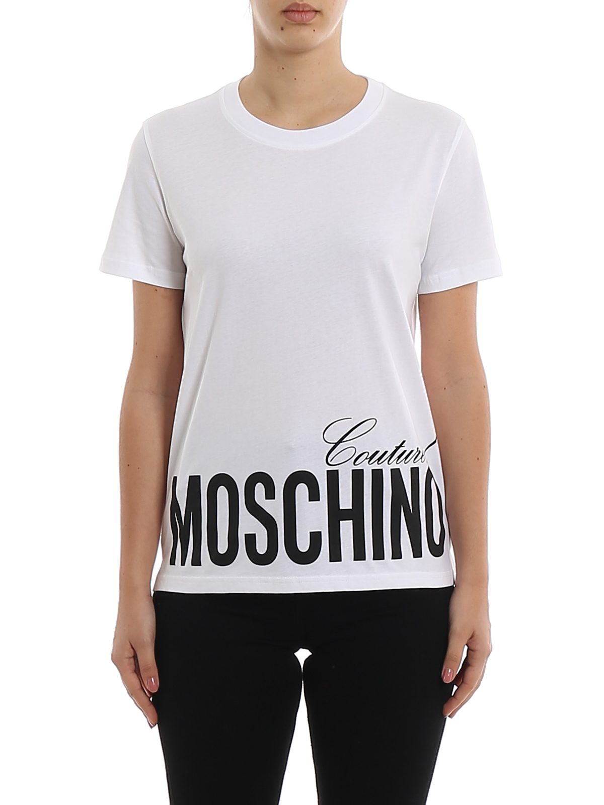 Tシャツ・カットソー MOSCHINO Women Tops 070204401001 White Moschino Teddy Bear T-shirt | White | FARFETCH