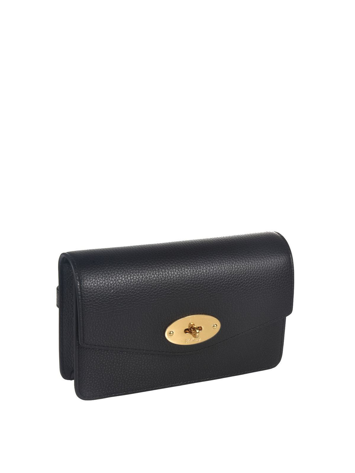 Mulberry Small Darley Leather Belt Bag in Black