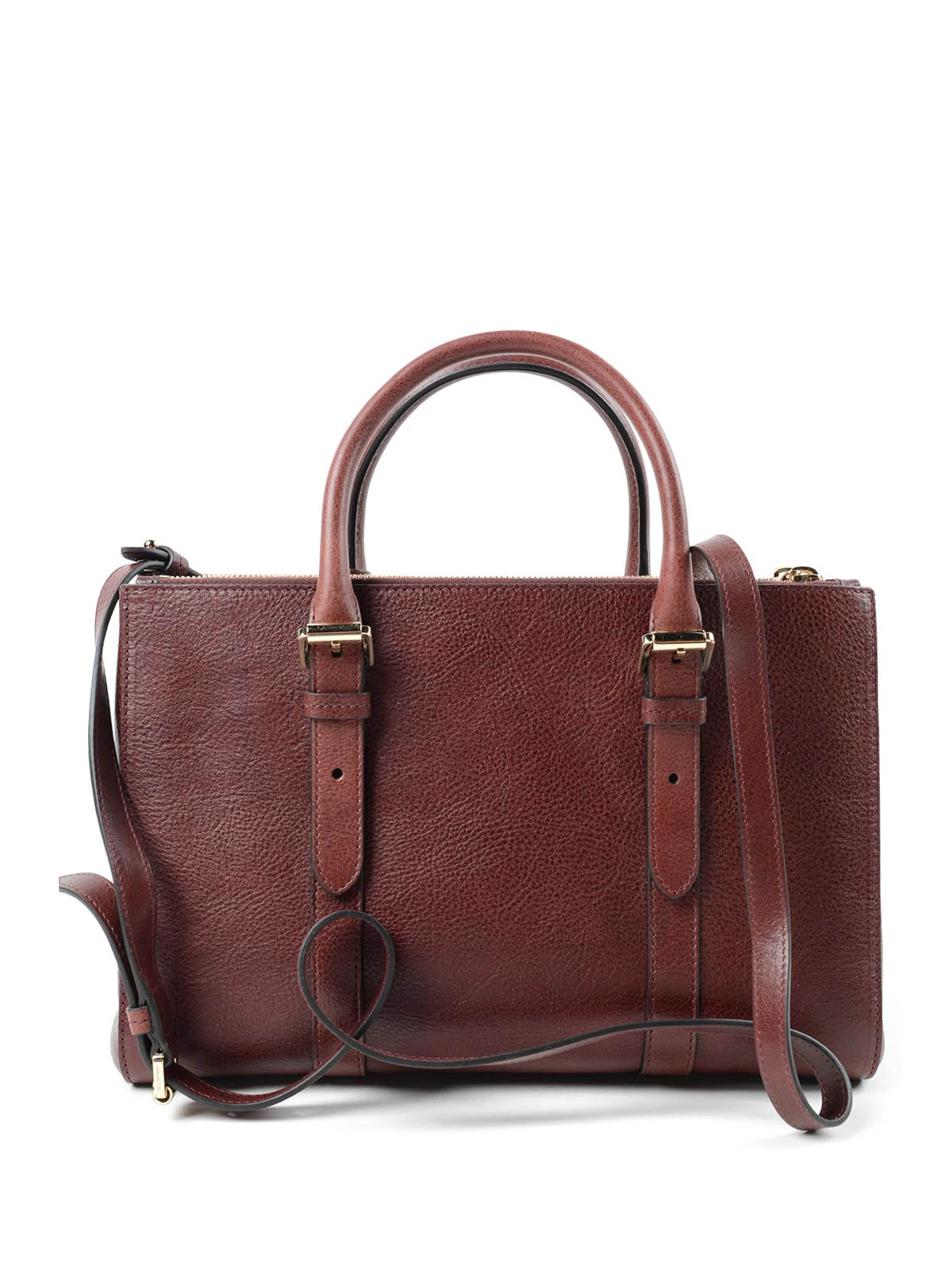Mulberry トートバッグ Bayswater - ダークブラウン|HH3523173K195