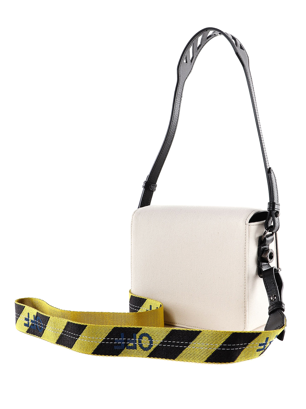Off-White Yellow Shoulder Bags