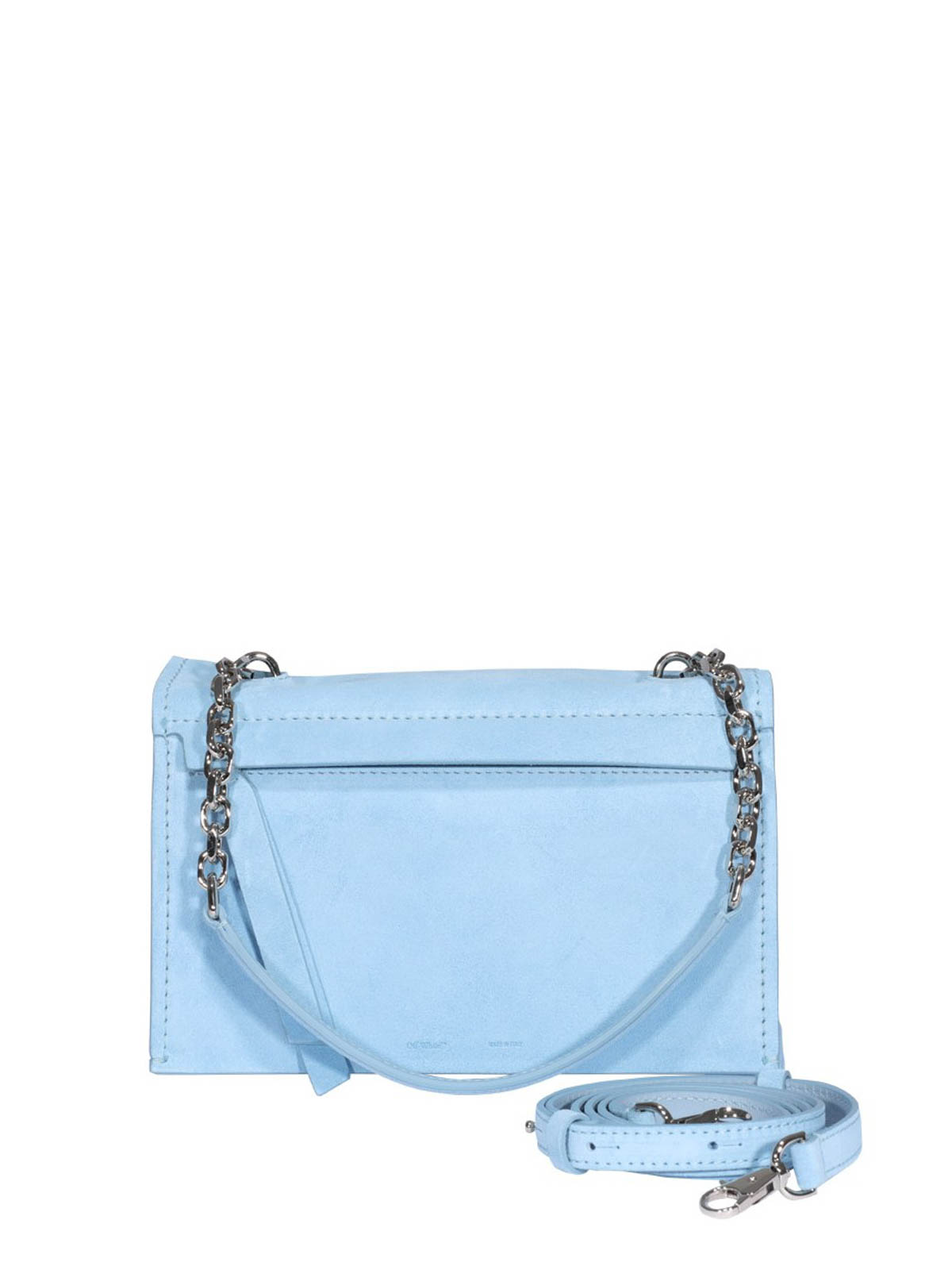 Off white binder discount clip shoulder bag