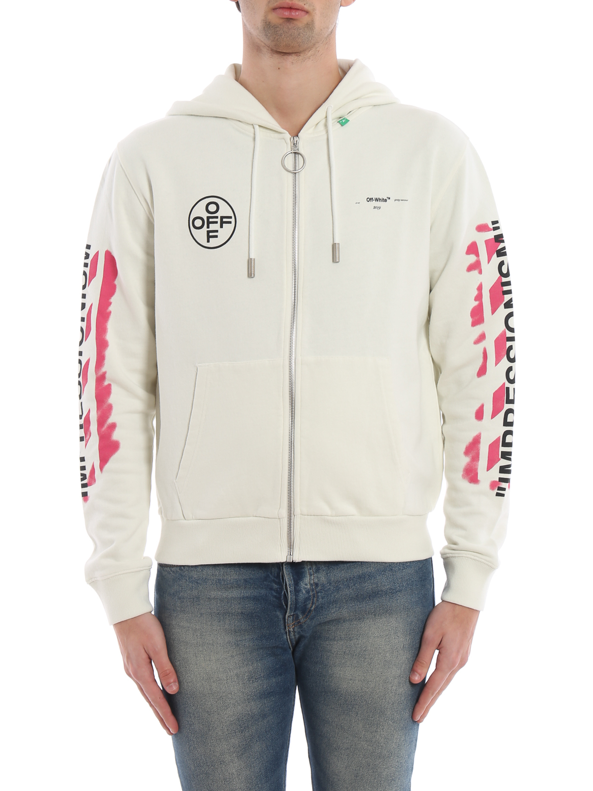 Off white diag outlet stencil sweatshirt