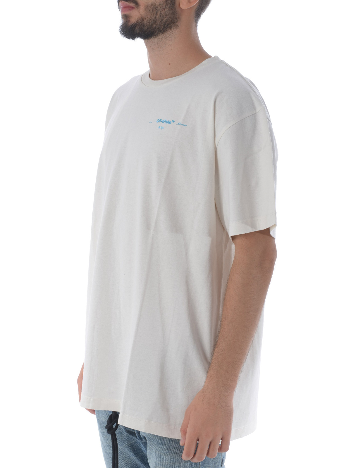 T-shirts Off-White - Gradient over T-shirt - OMAA038F181850050288