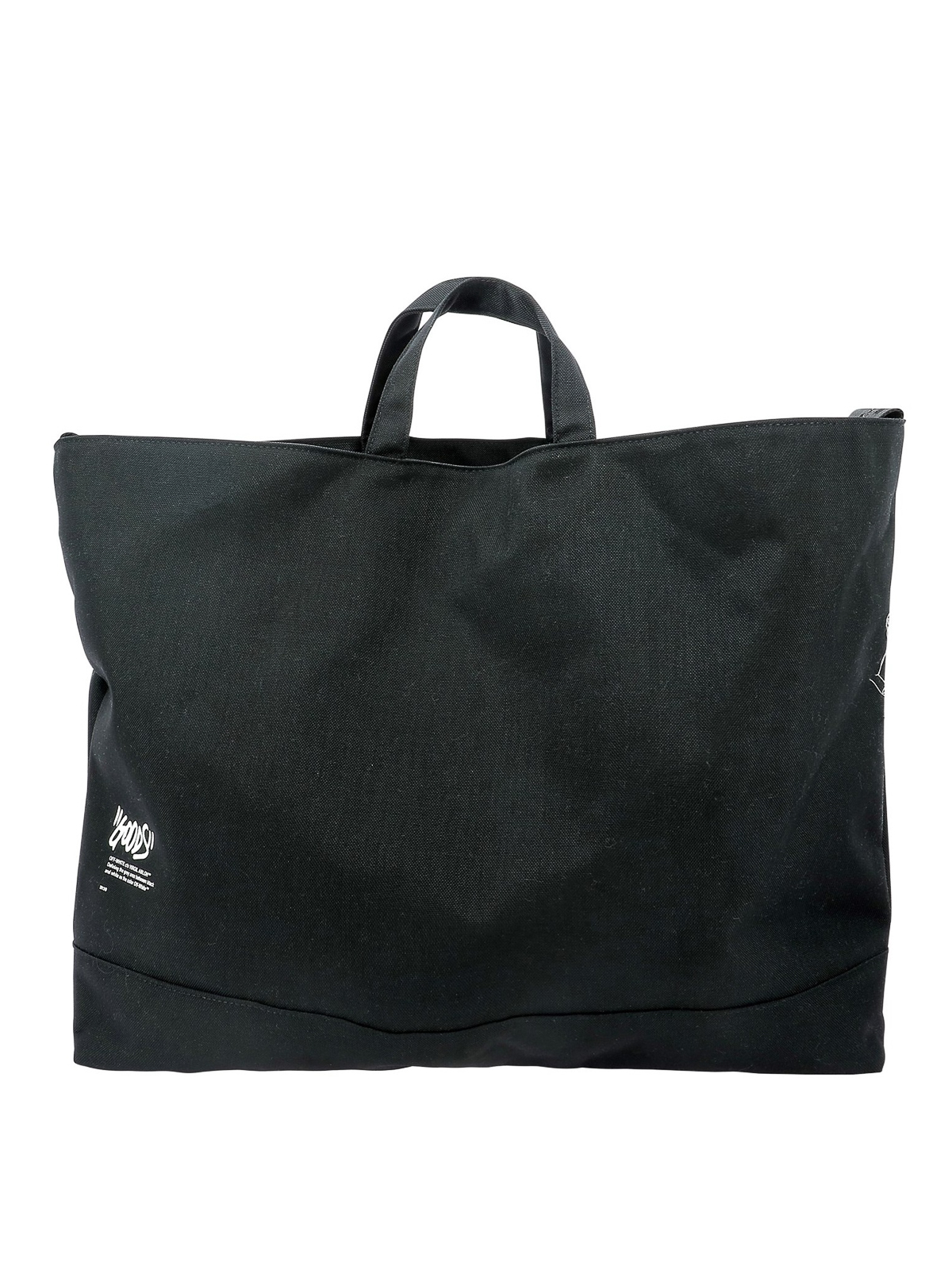 Off-White Quote fabric tote - Black - Men|OMNA054E20FAB0011001