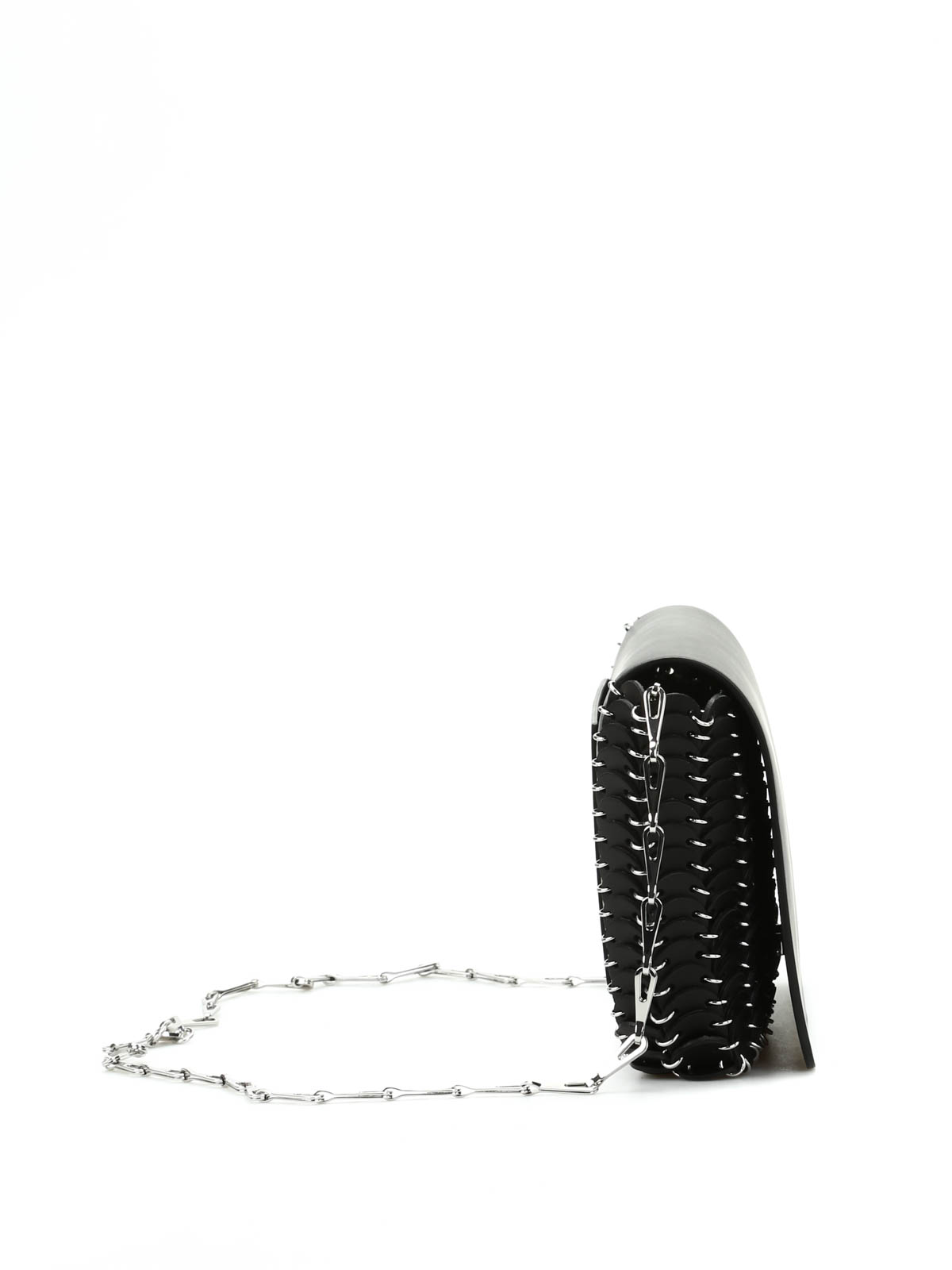 Rabanne Leather discs Shoulder bag - Black - Women